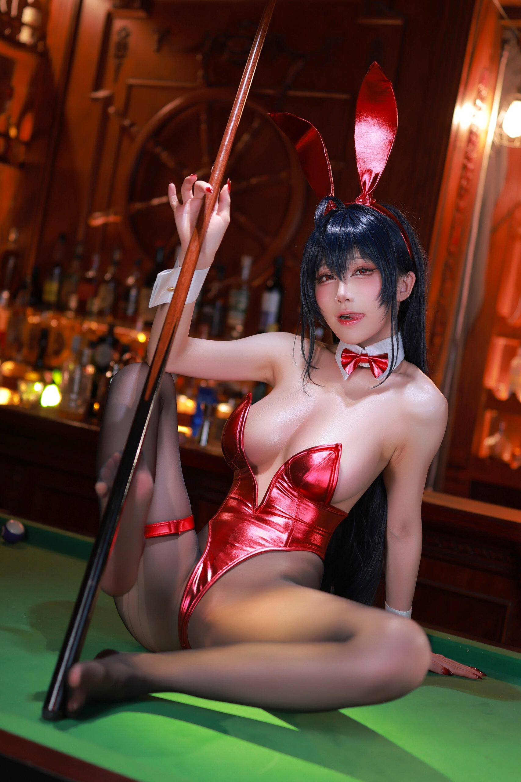 水淼aqua 大鳳Taihou Bunny美图拍