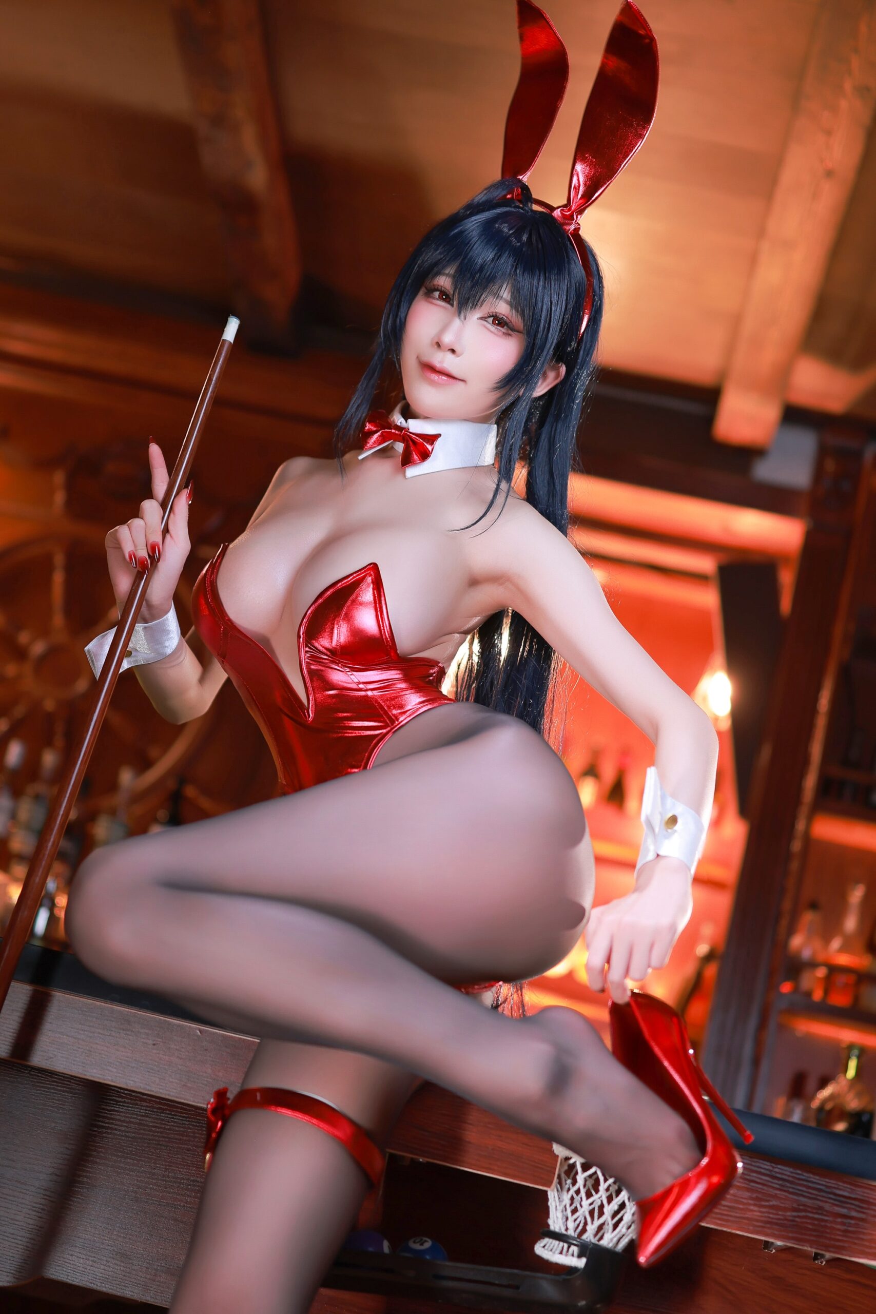 水淼aqua 大鳳Taihou Bunny美图拍
