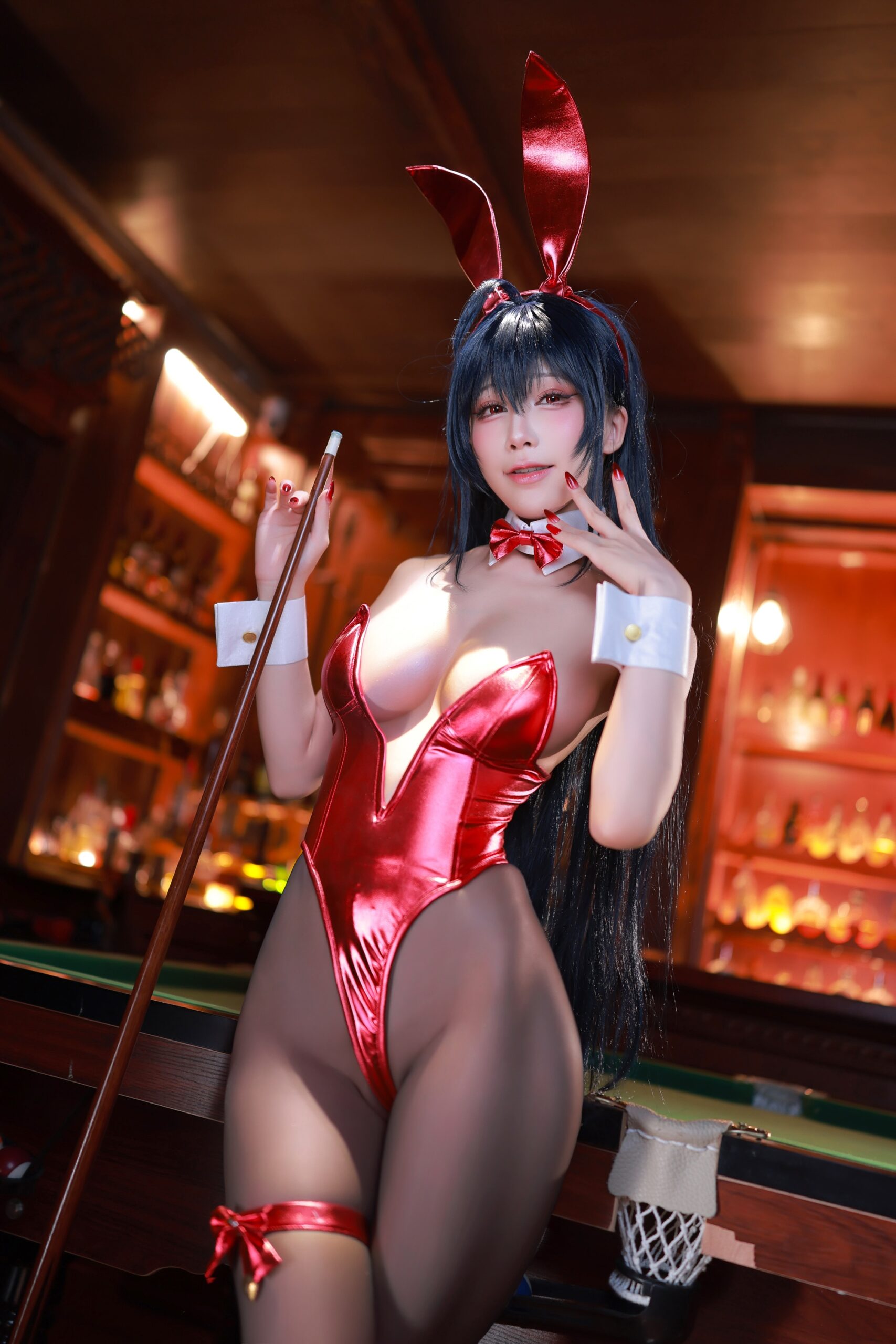 水淼aqua 大鳳Taihou Bunny美图拍