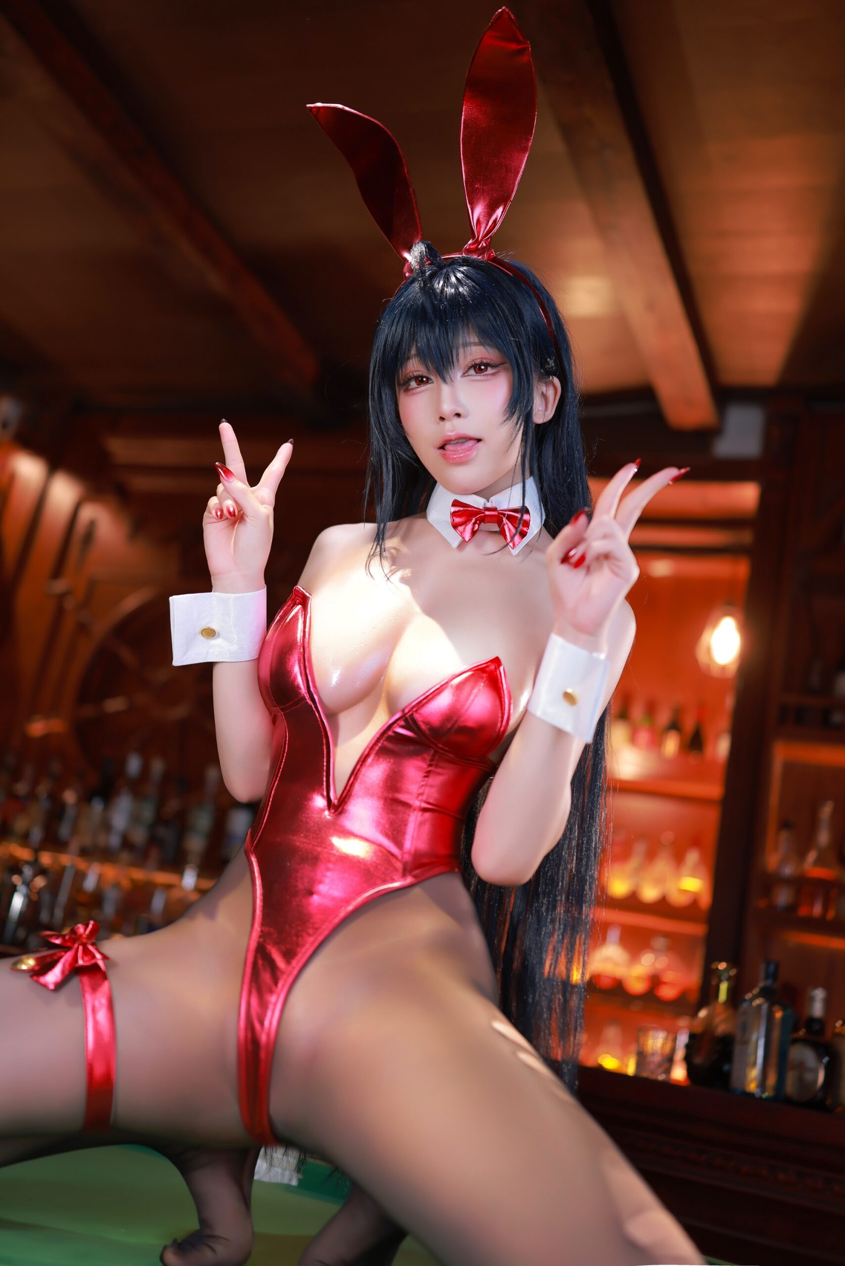 水淼aqua 大鳳Taihou Bunny美图拍