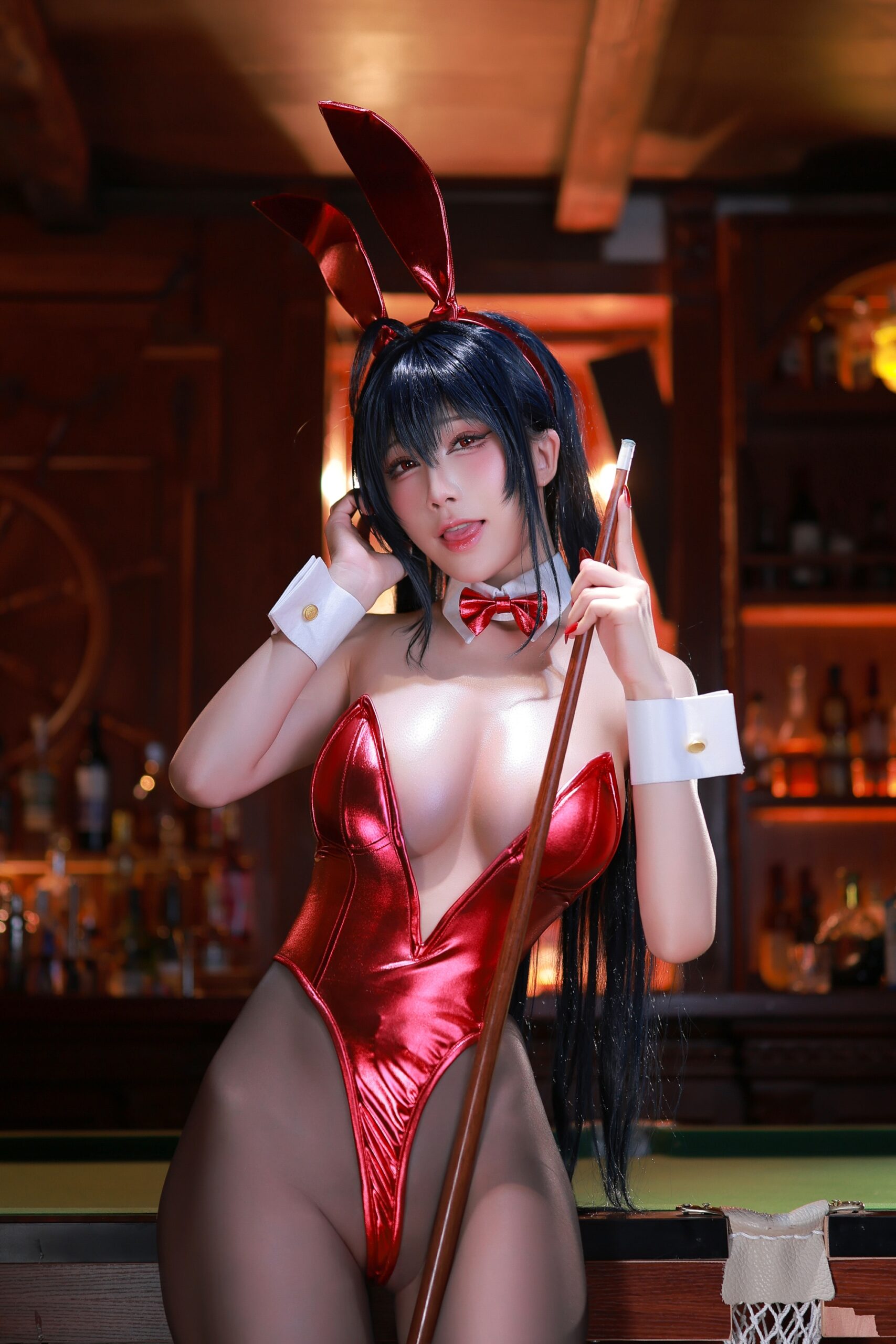 水淼aqua 大鳳Taihou Bunny美图拍