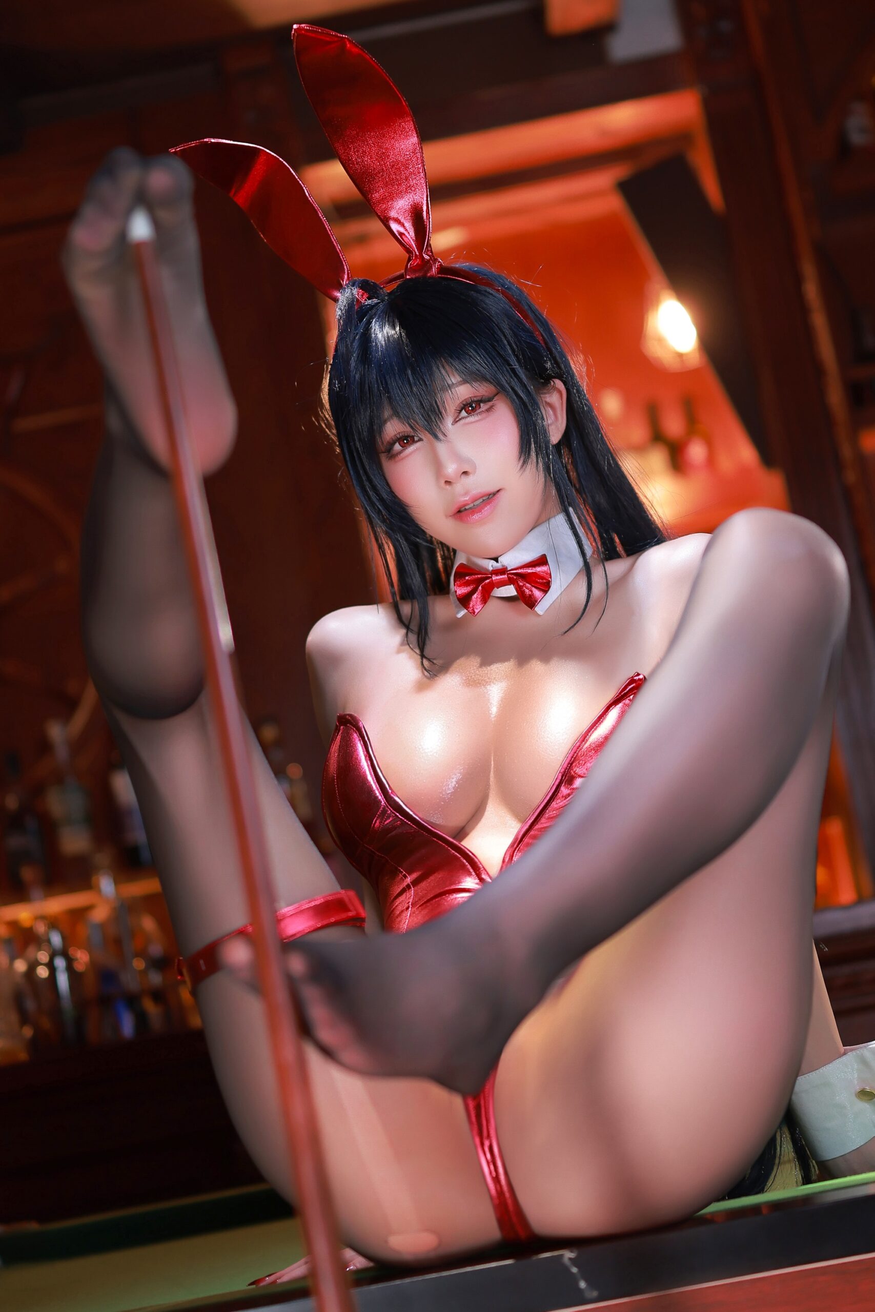 水淼aqua 大鳳Taihou Bunny美图拍