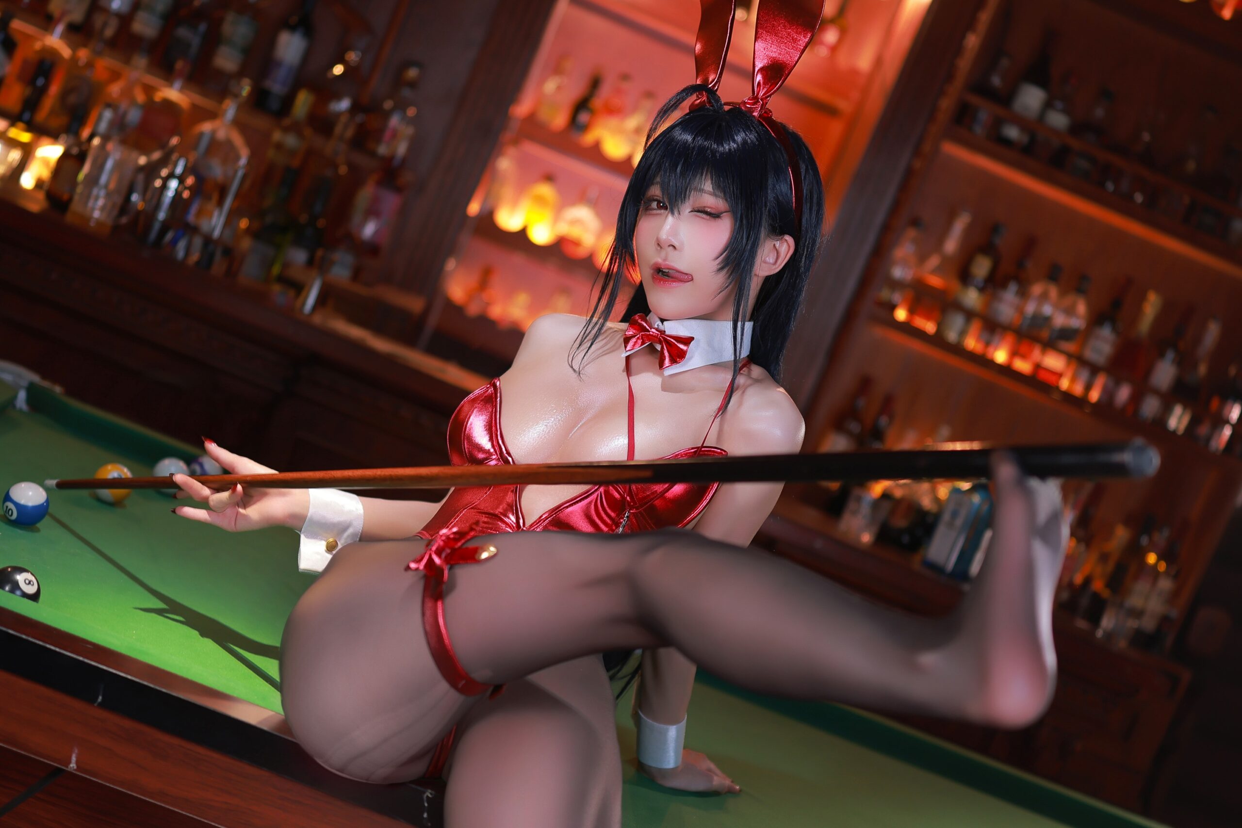 水淼aqua 大鳳Taihou Bunny美图拍