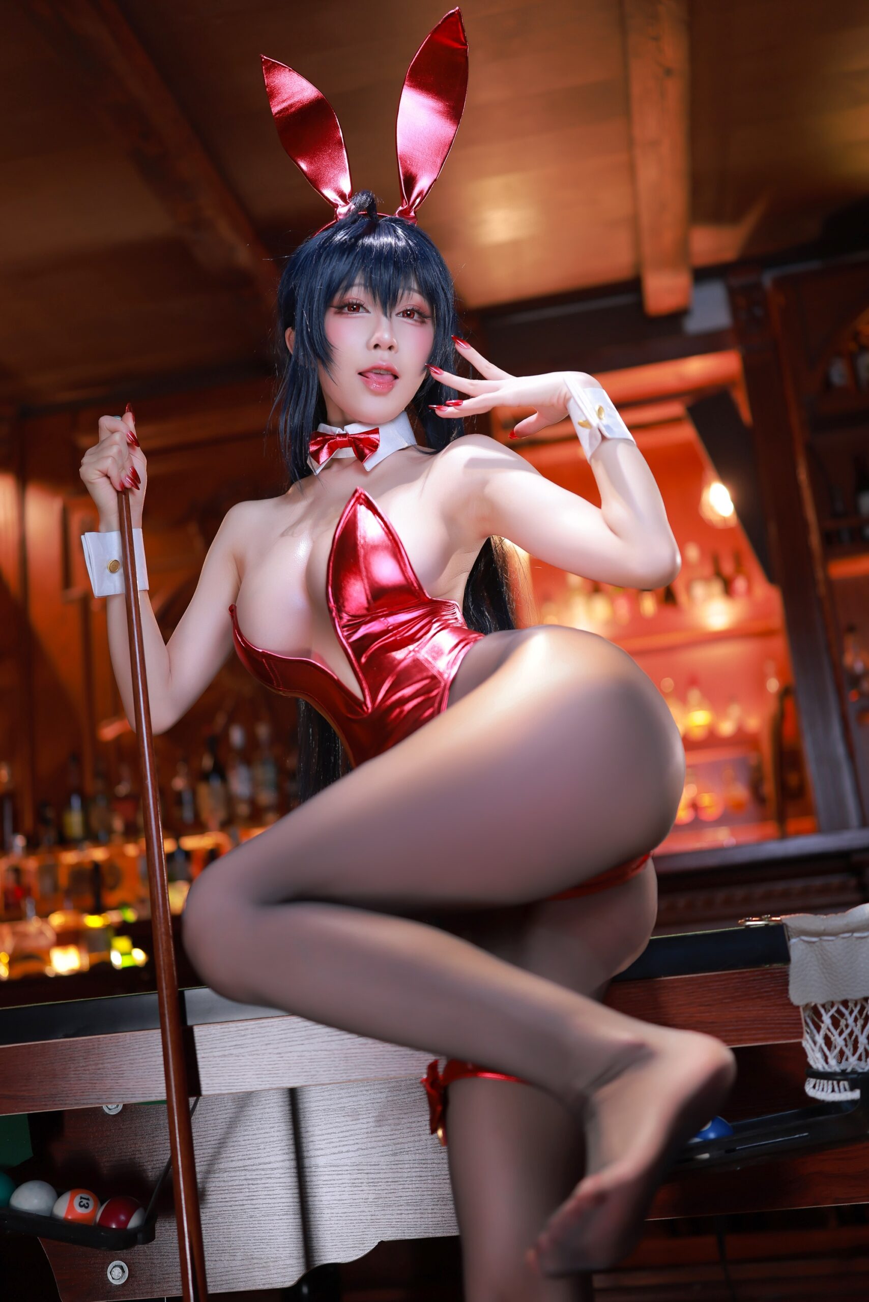 水淼aqua 大鳳Taihou Bunny美图拍