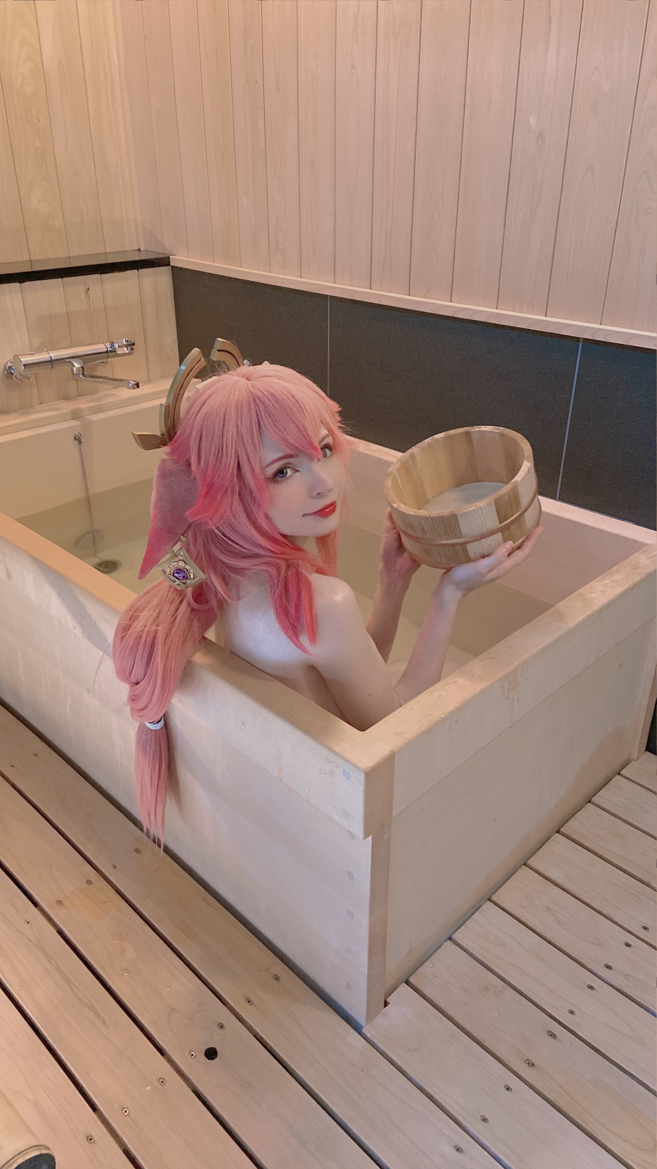 Peachmilky - Yae Miko Onsen-31