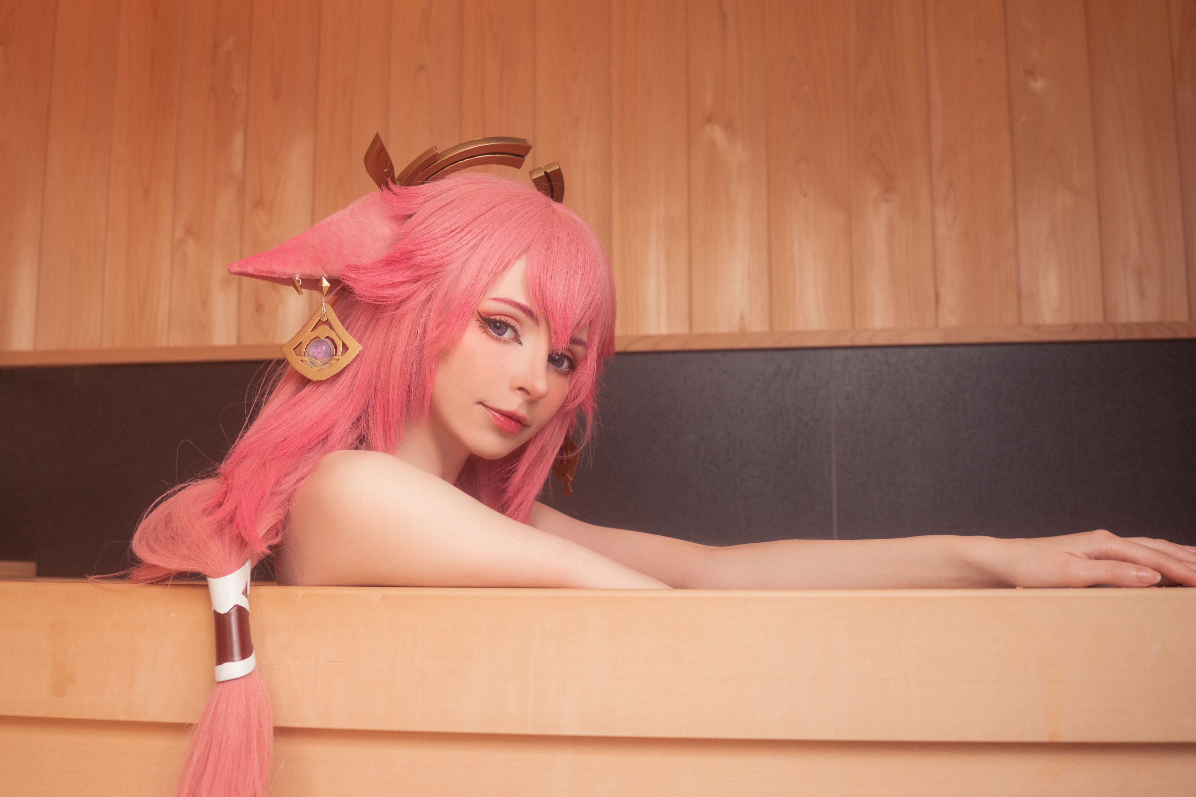 Peachmilky - Yae Miko Onsen-6