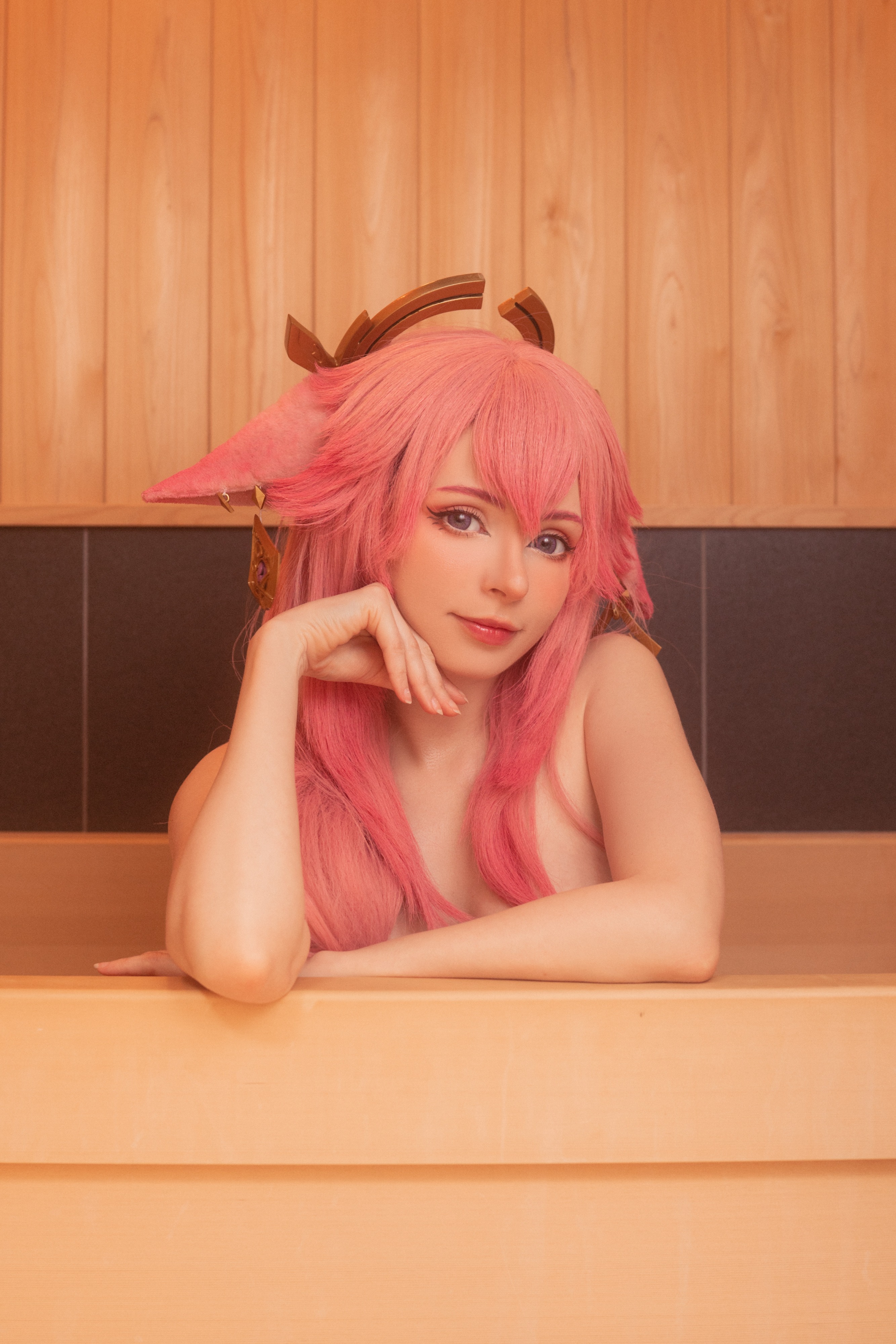 Peachmilky - Yae Miko Onsen-5