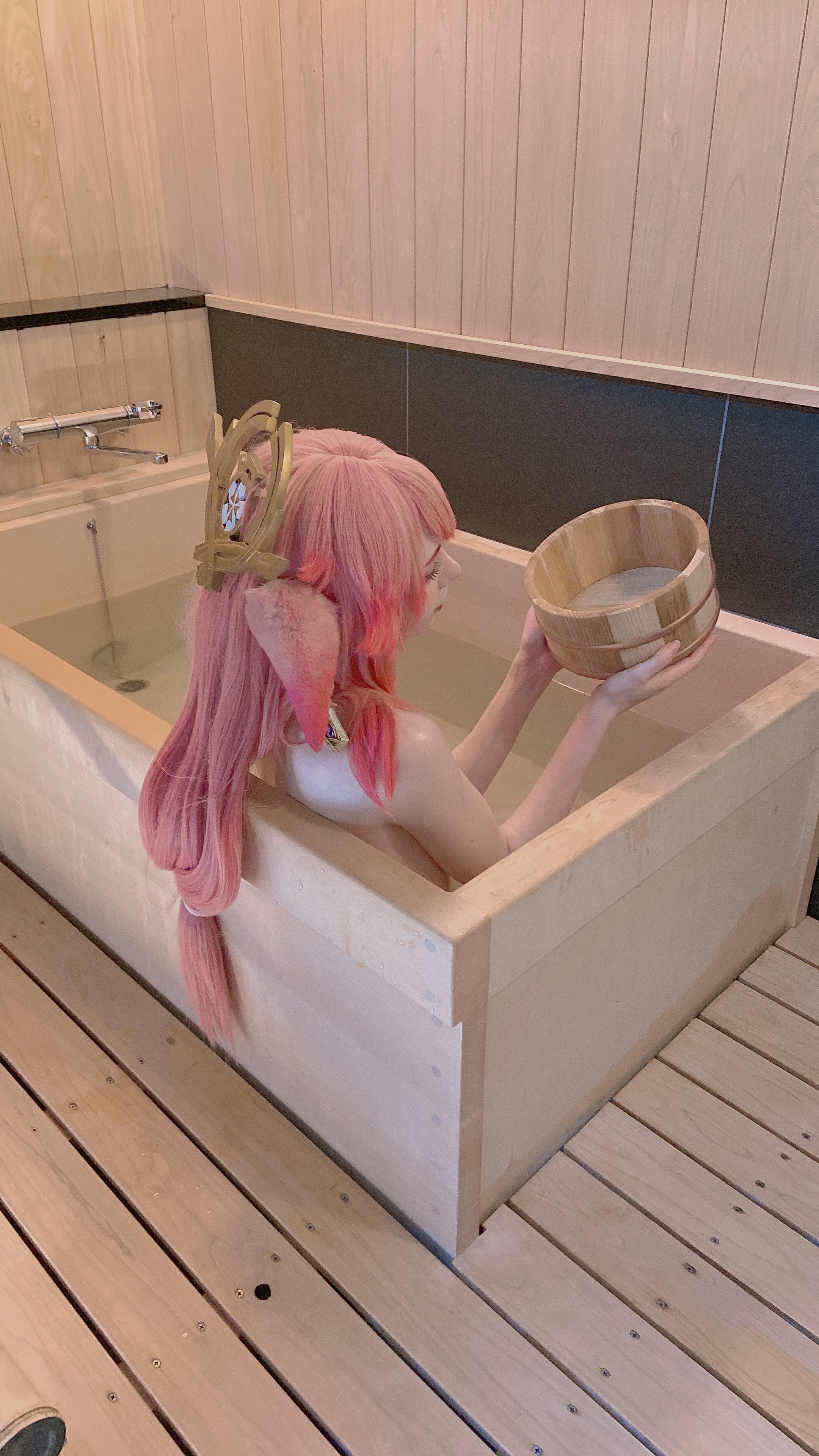 Peachmilky - Yae Miko Onsen-30