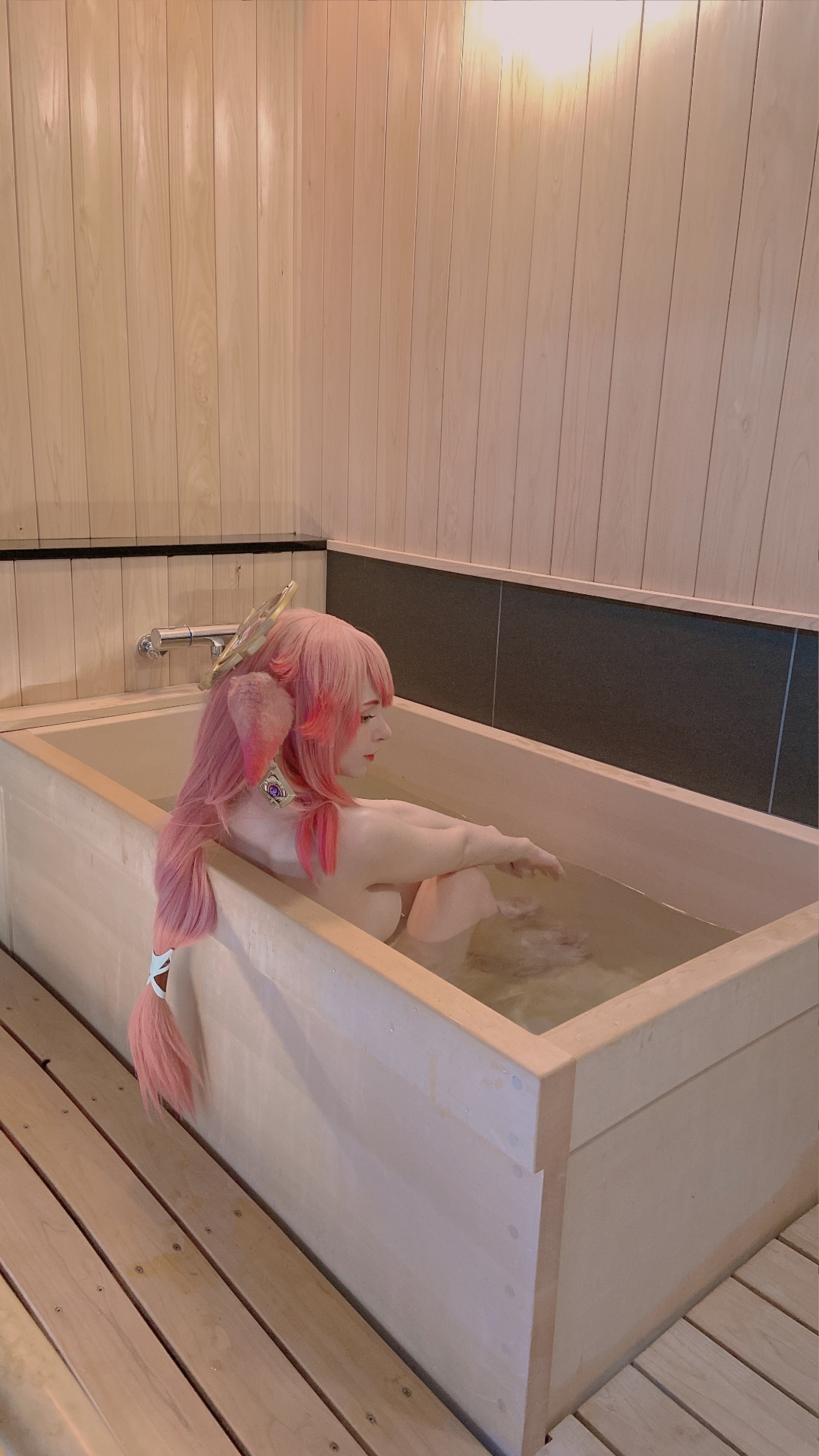 Peachmilky - Yae Miko Onsen-25