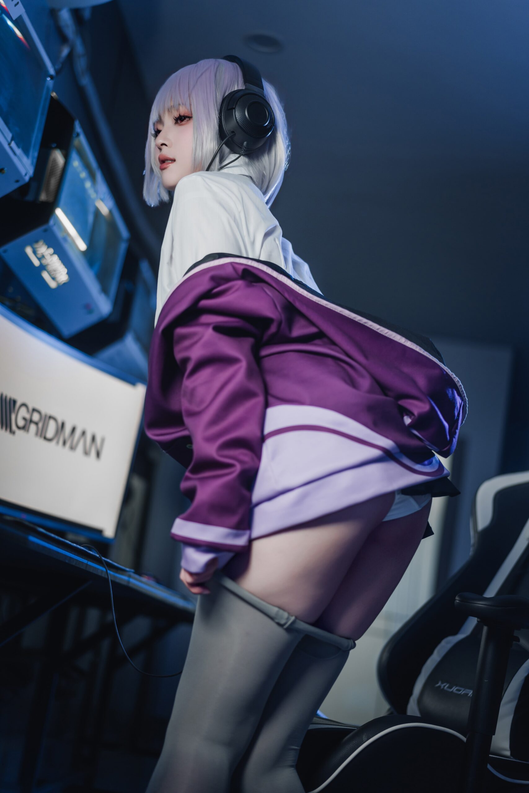 Natsuko夏夏子 – GRIDMAN 新条茜-美图拍美图拍
