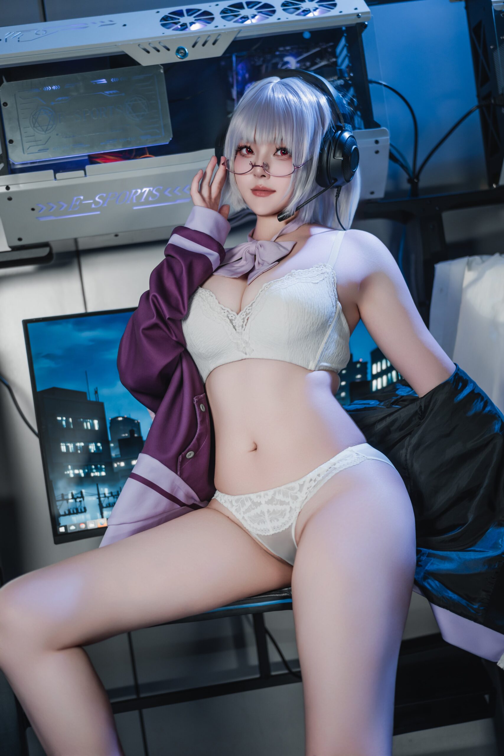 Natsuko夏夏子 – GRIDMAN 新条茜-美图拍美图拍
