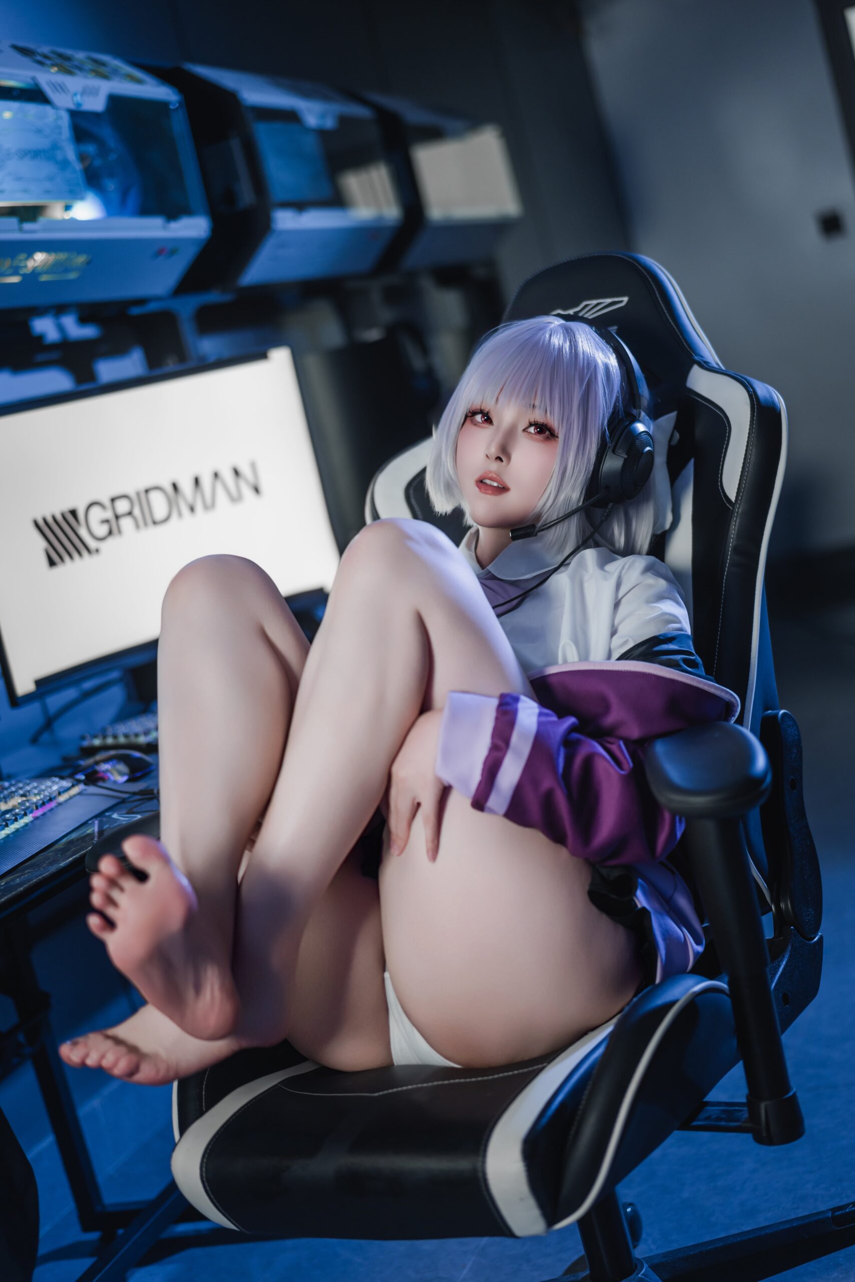 Natsuko夏夏子 – GRIDMAN 新条茜-美图拍美图拍