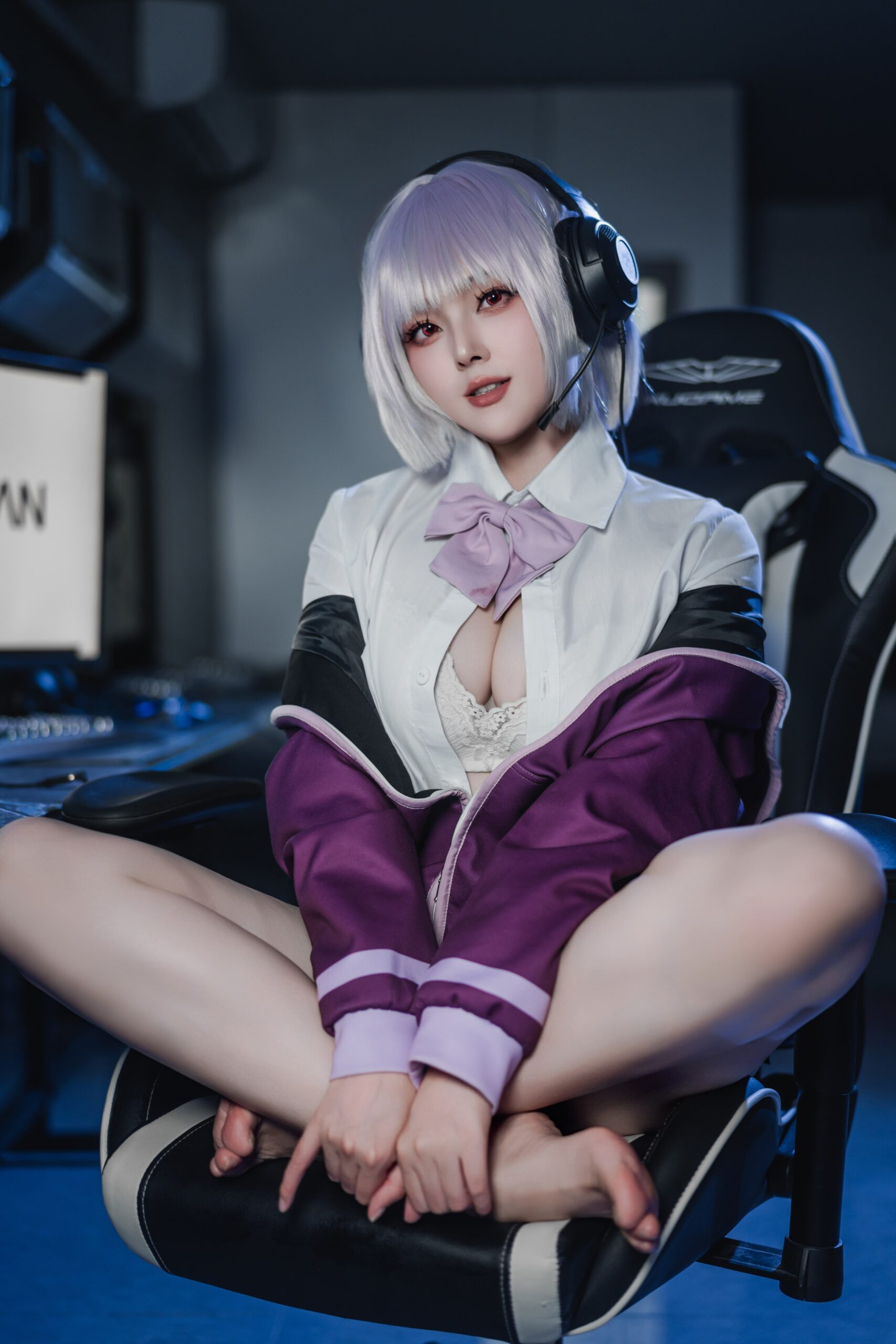 Natsuko夏夏子 – GRIDMAN 新条茜-美图拍美图拍