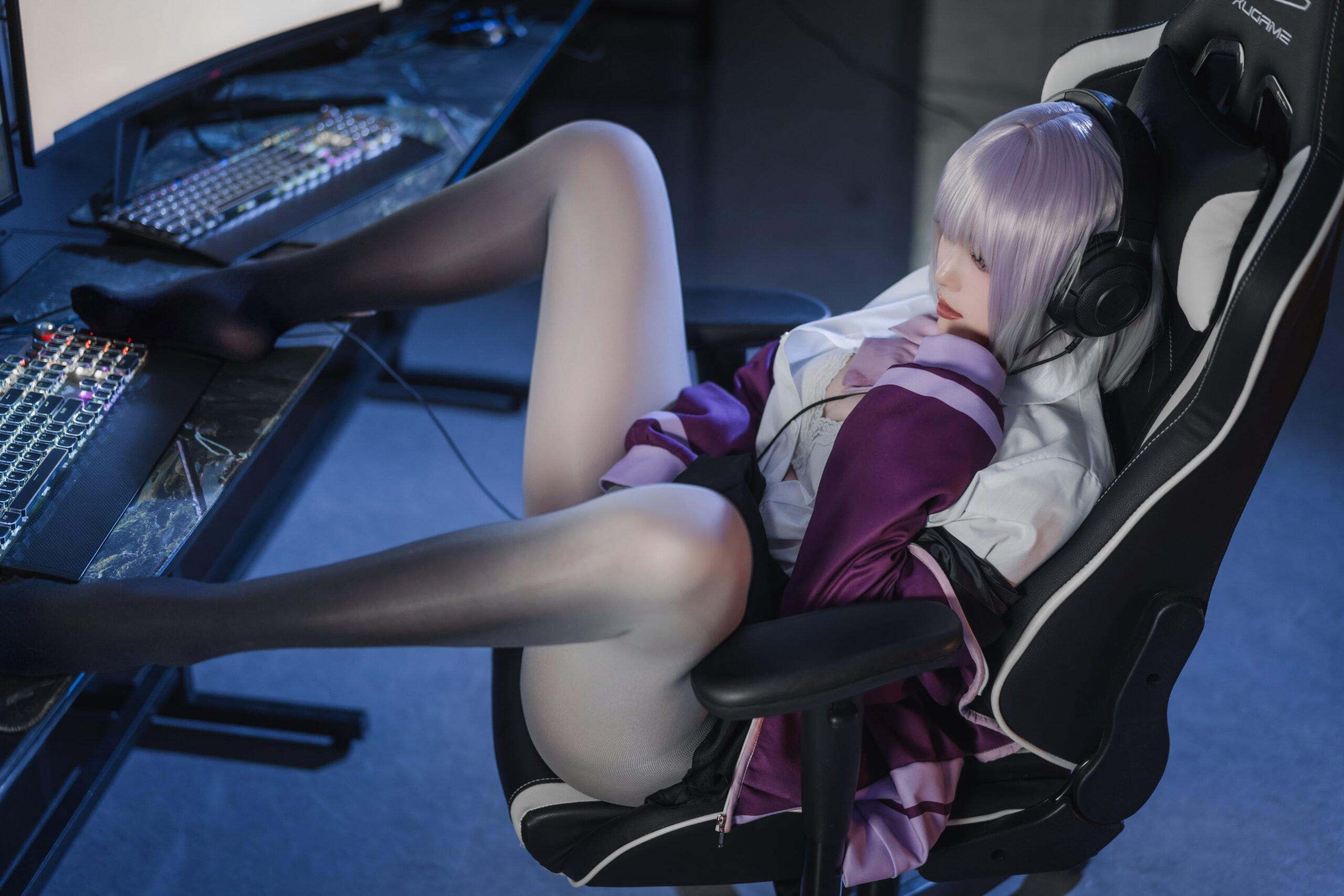 Natsuko夏夏子 – GRIDMAN 新条茜-美图拍美图拍