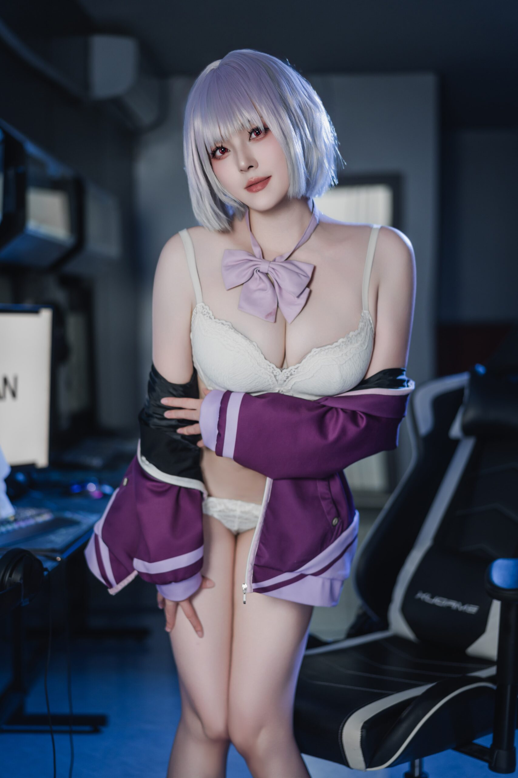 Natsuko夏夏子 – GRIDMAN 新条茜-美图拍美图拍
