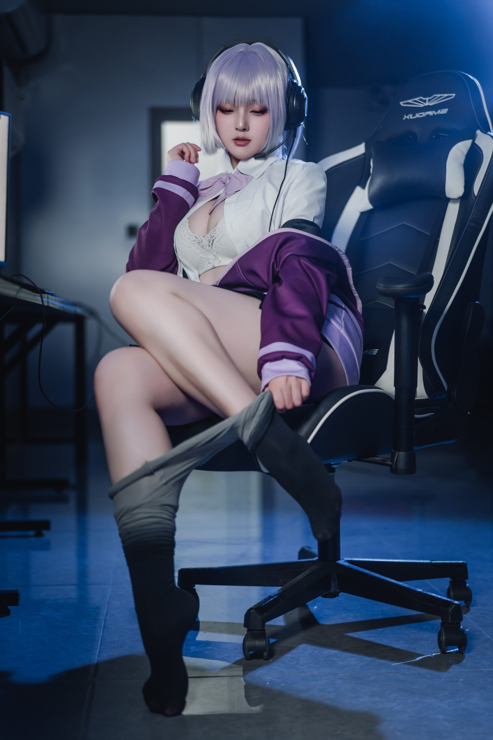 Natsuko夏夏子 – GRIDMAN 新条茜-美图拍美图拍
