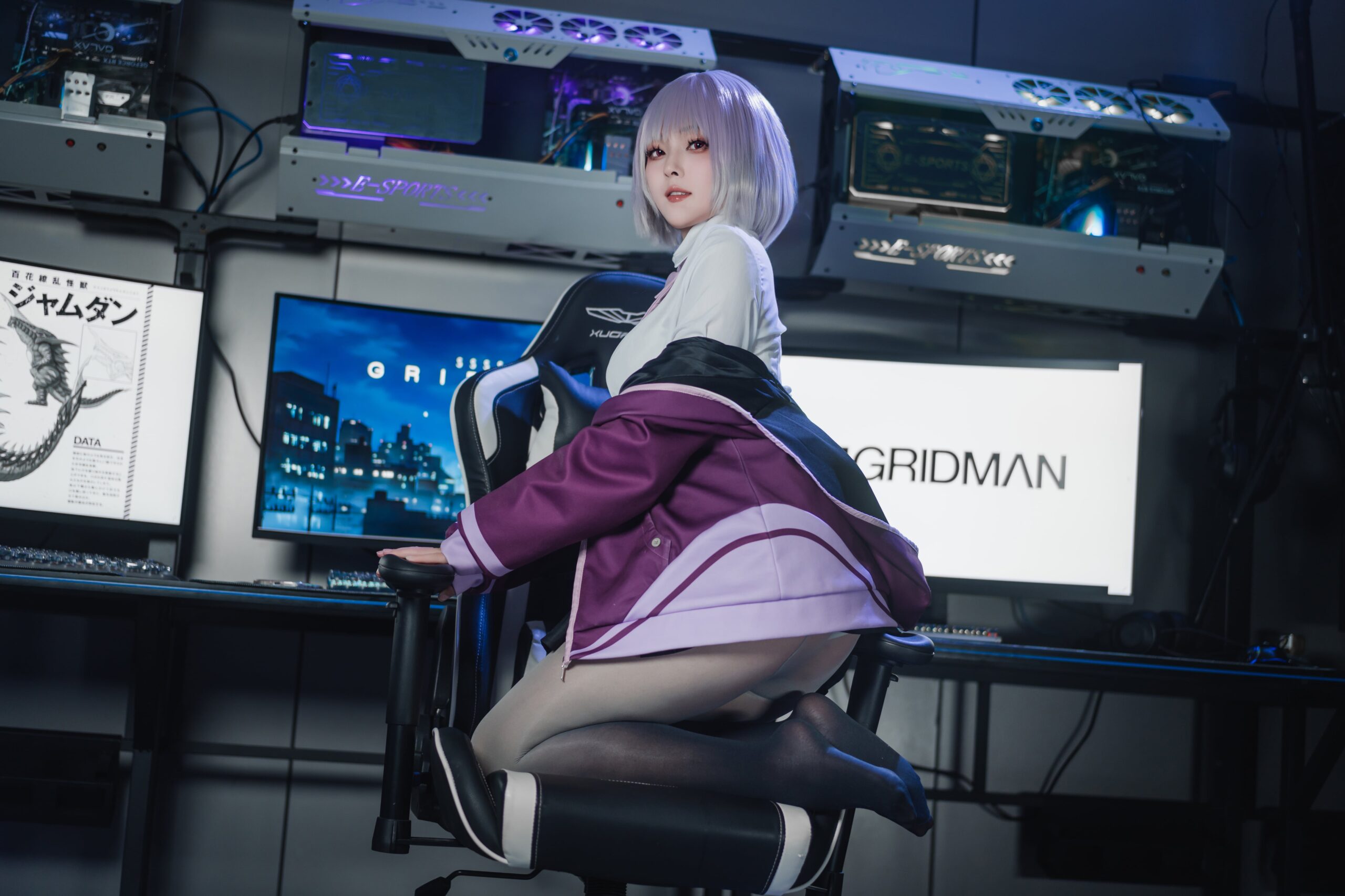 Natsuko夏夏子 – GRIDMAN 新条茜-美图拍美图拍
