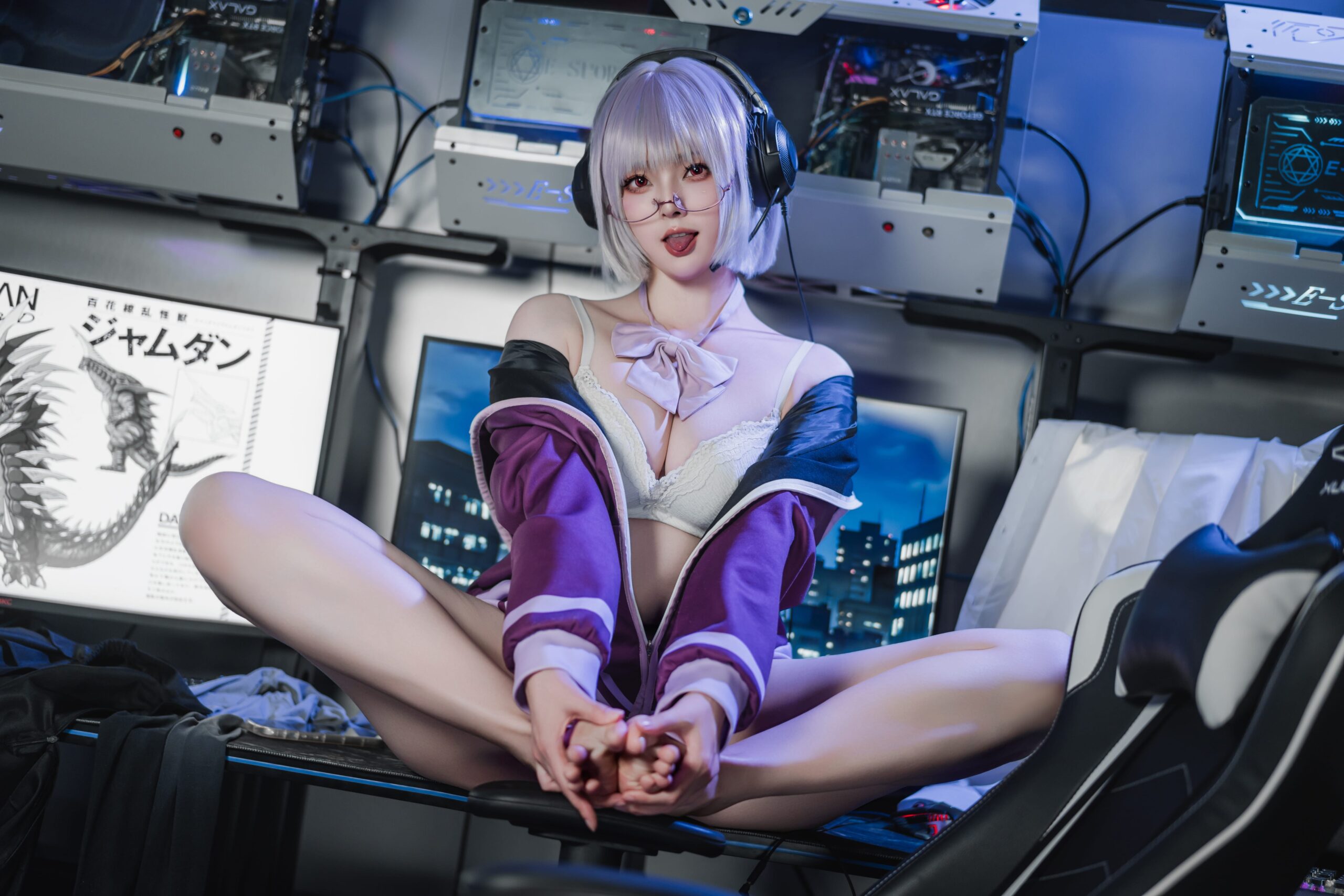 Natsuko夏夏子 – GRIDMAN 新条茜-美图拍美图拍