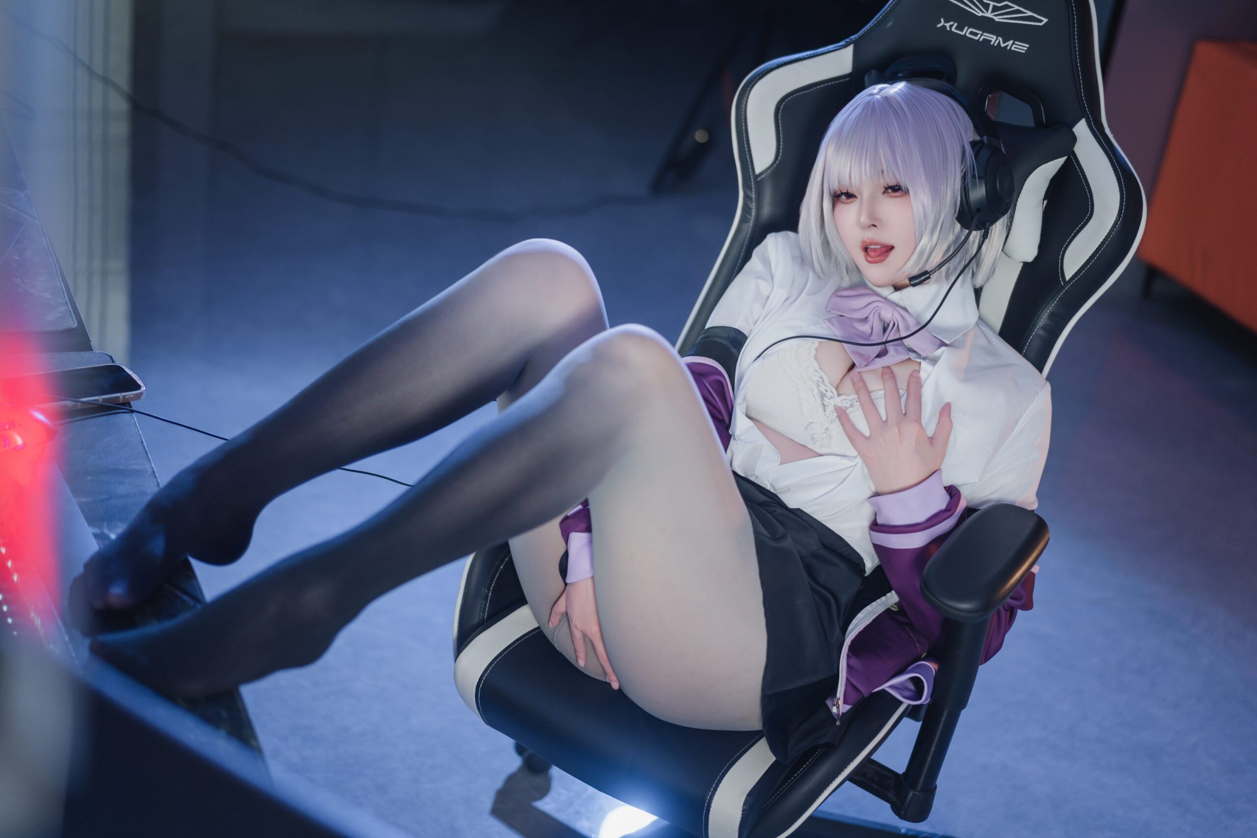 Natsuko夏夏子 – GRIDMAN 新条茜-美图拍美图拍