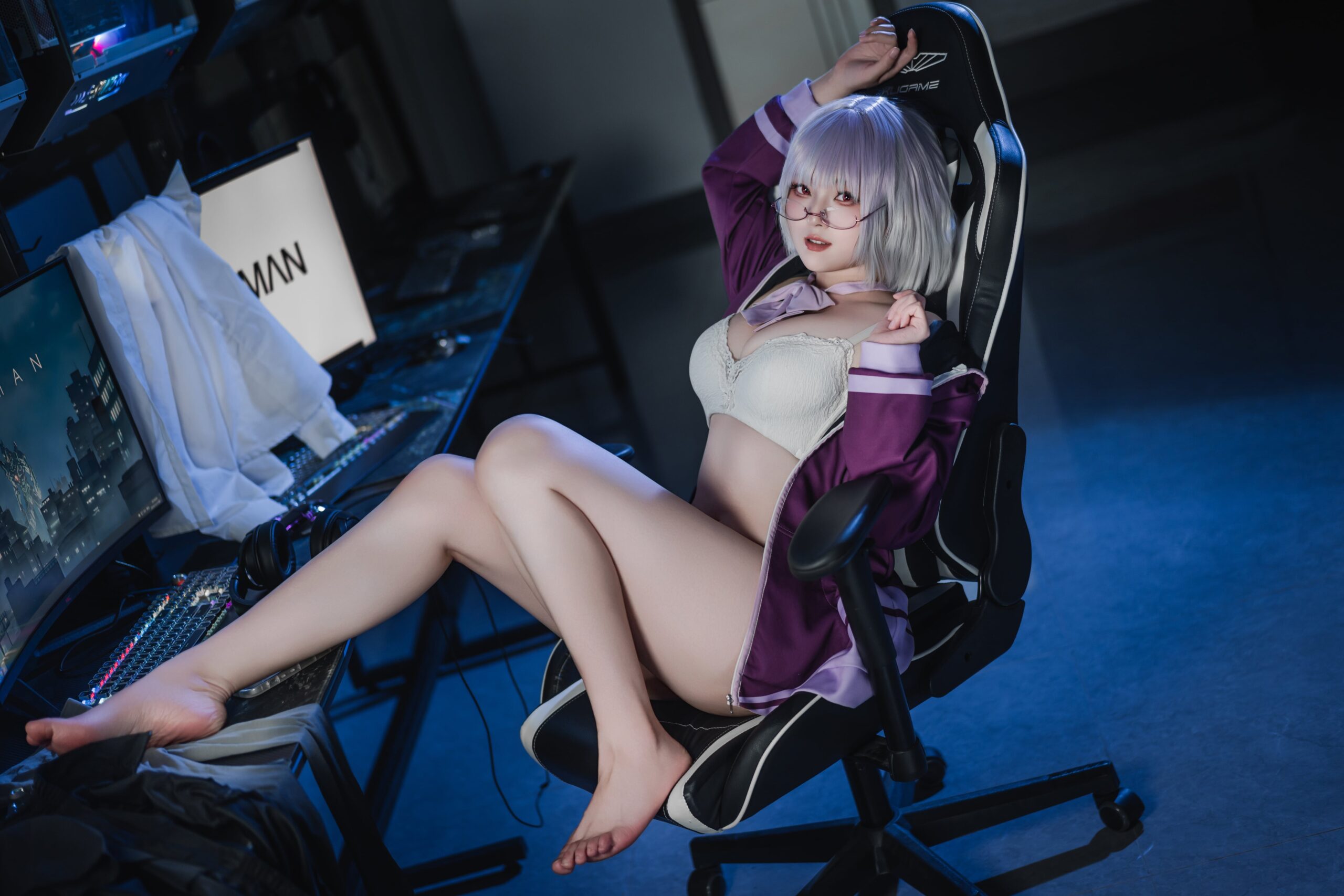 Natsuko夏夏子 – GRIDMAN 新条茜-美图拍美图拍
