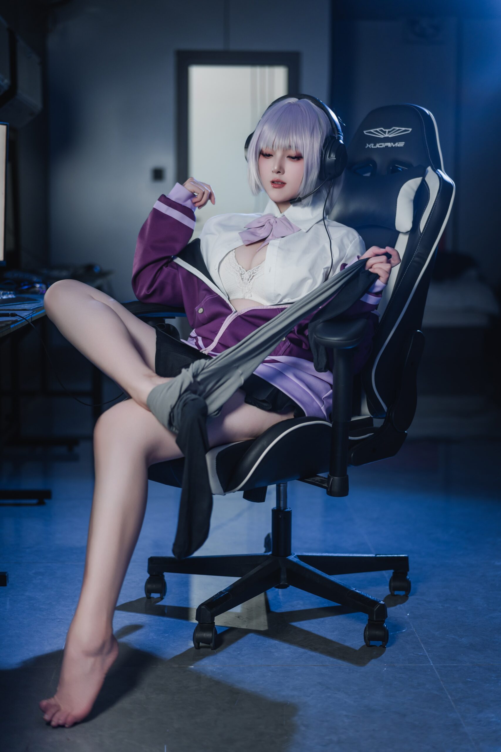 Natsuko夏夏子 – GRIDMAN 新条茜-美图拍美图拍