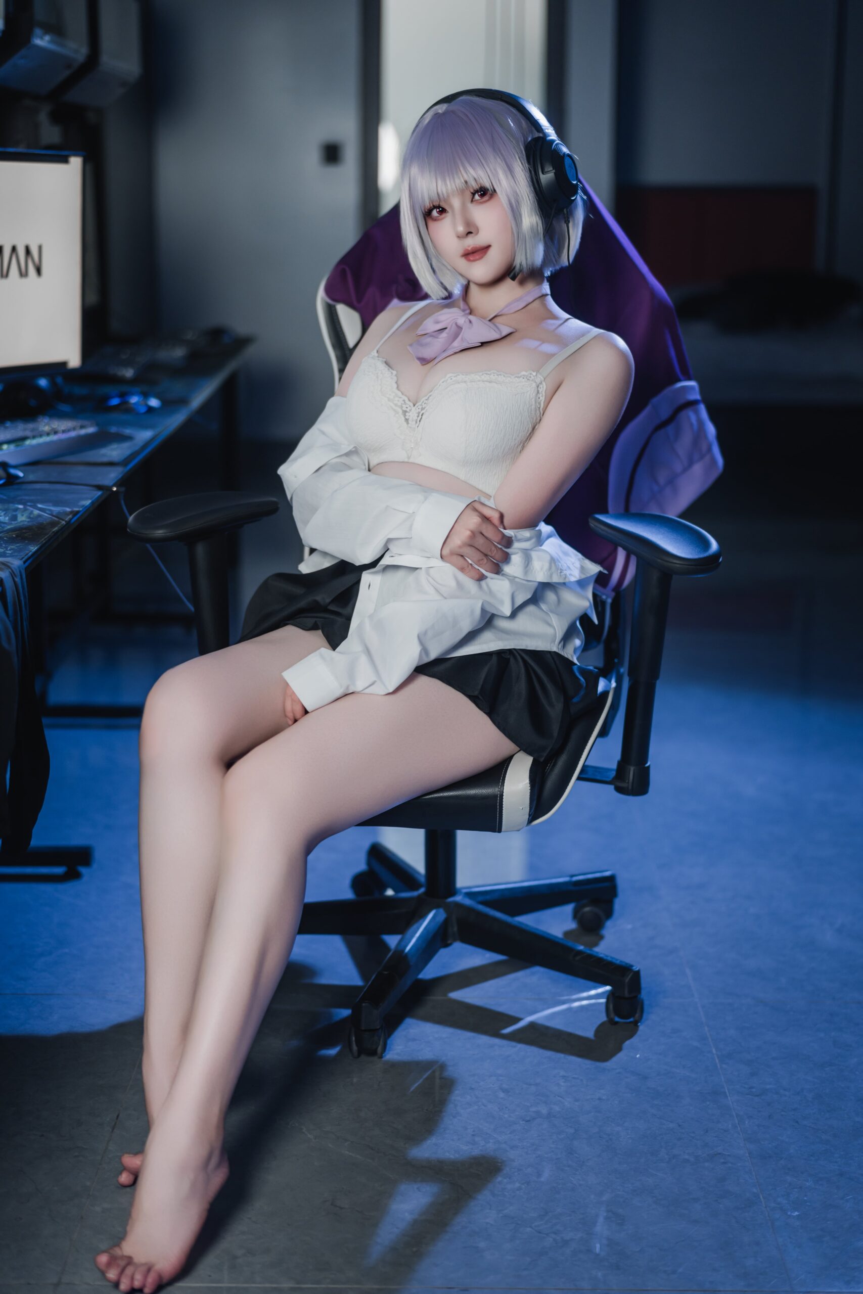 Natsuko夏夏子 – GRIDMAN 新条茜-美图拍美图拍