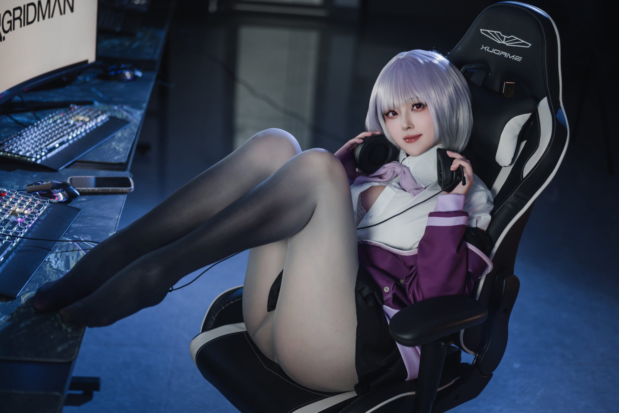 Natsuko夏夏子 – GRIDMAN 新条茜-美图拍美图拍