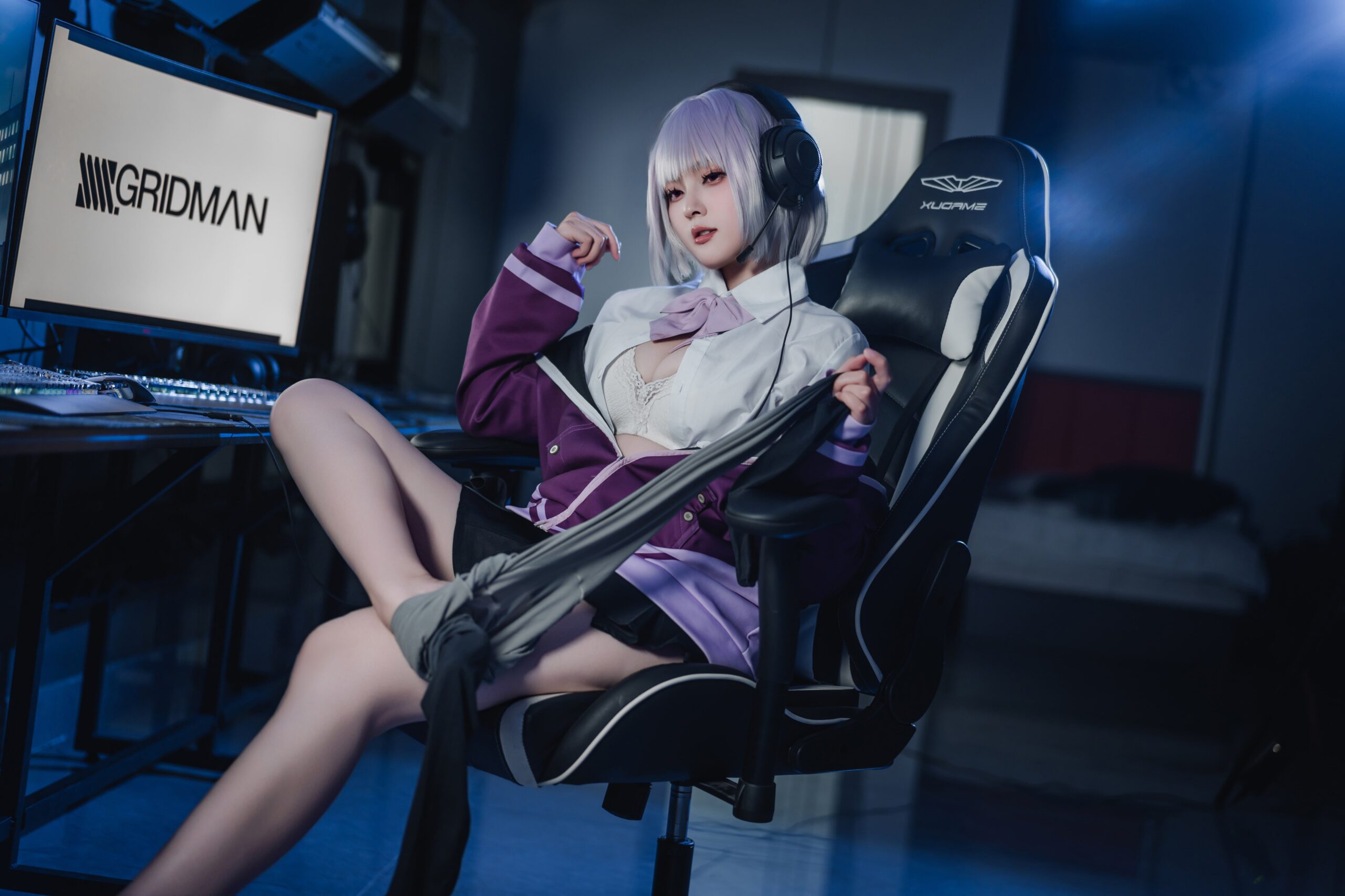 Natsuko夏夏子 – GRIDMAN 新条茜-美图拍美图拍
