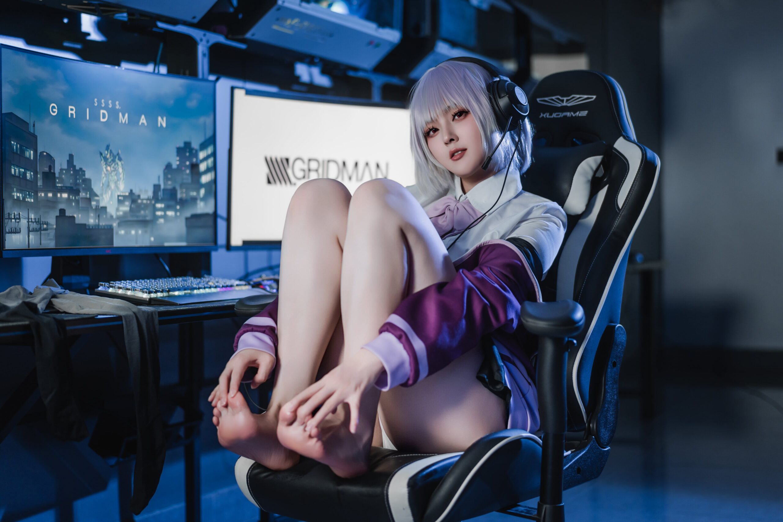 Natsuko夏夏子 – GRIDMAN 新条茜-美图拍美图拍