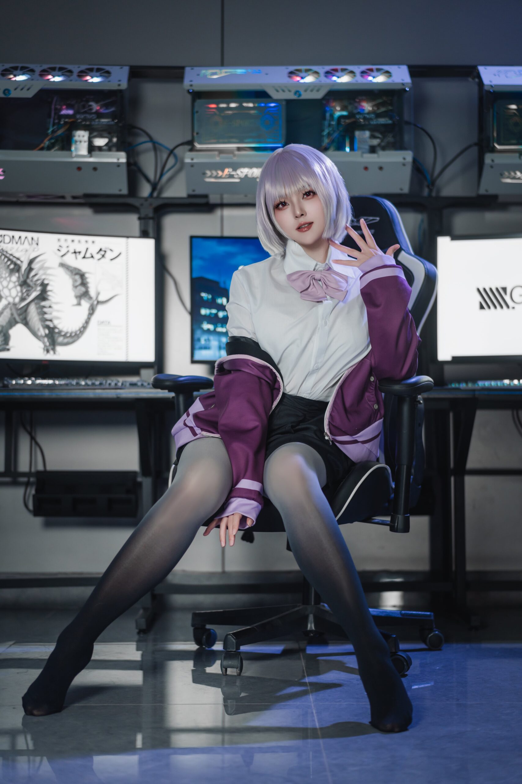 Natsuko夏夏子 – GRIDMAN 新条茜-美图拍美图拍