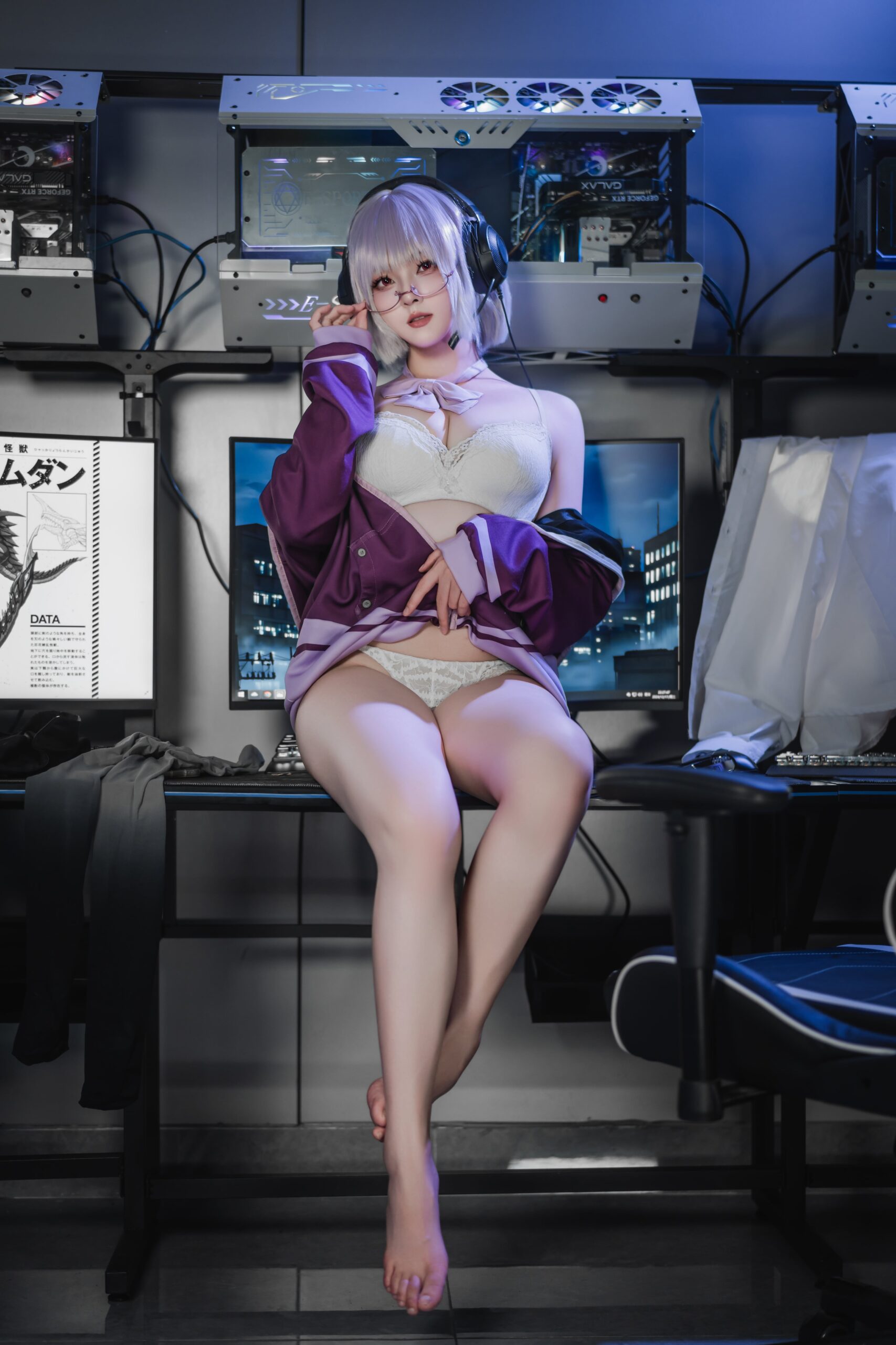 Natsuko夏夏子 – GRIDMAN 新条茜-美图拍美图拍