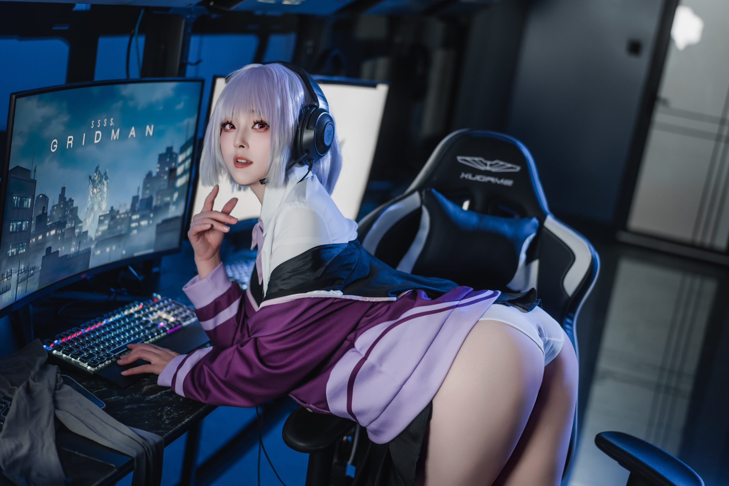 Natsuko夏夏子 – GRIDMAN 新条茜-美图拍美图拍