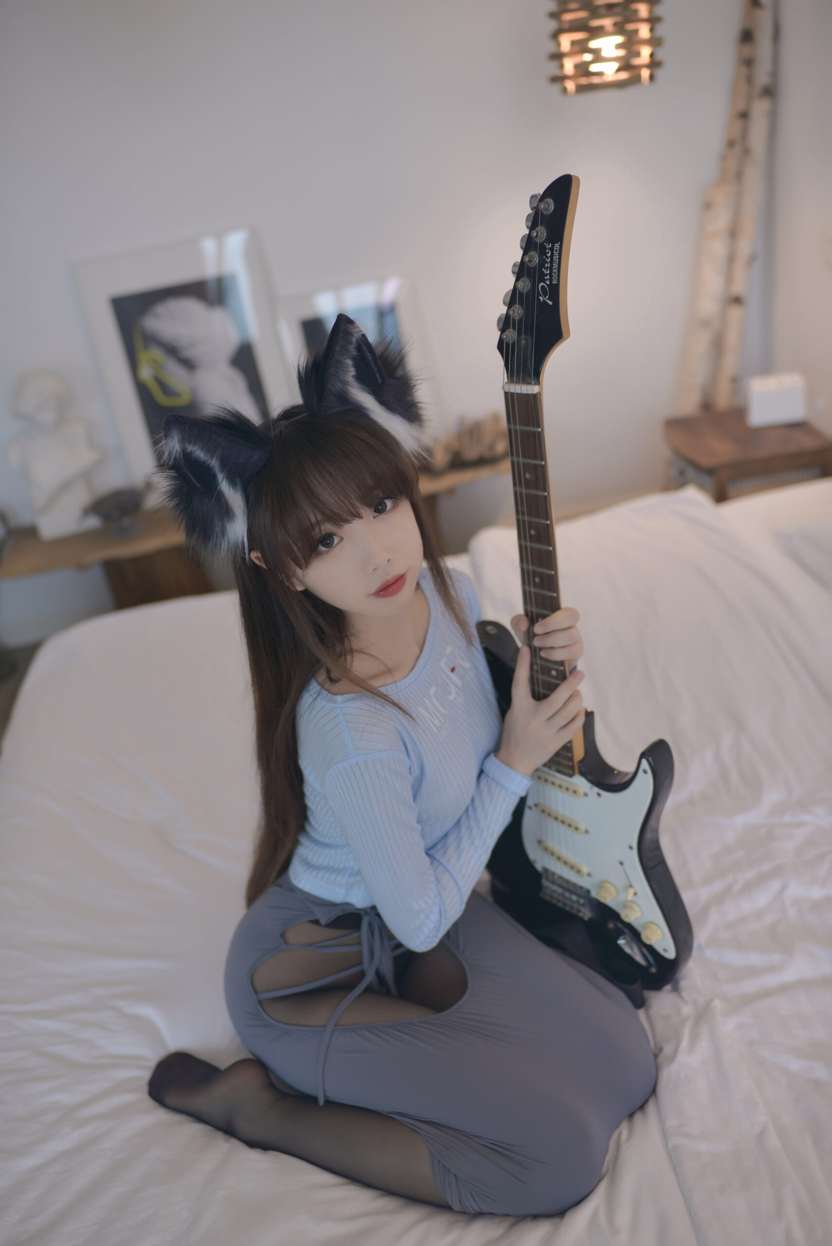 雪琪sama 吉他妹妹-美图拍美图拍