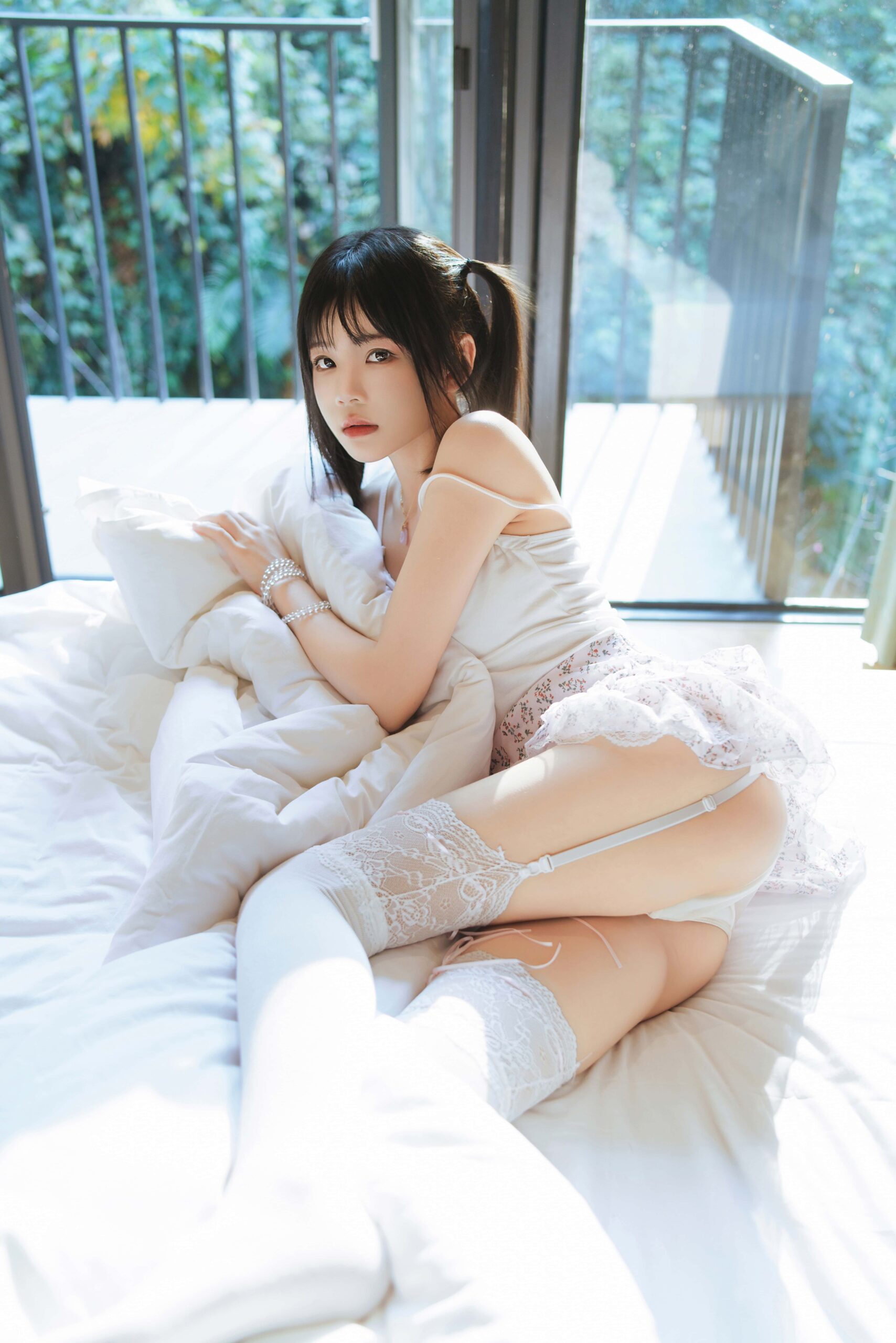 桜桃喵 春日碎花美图拍