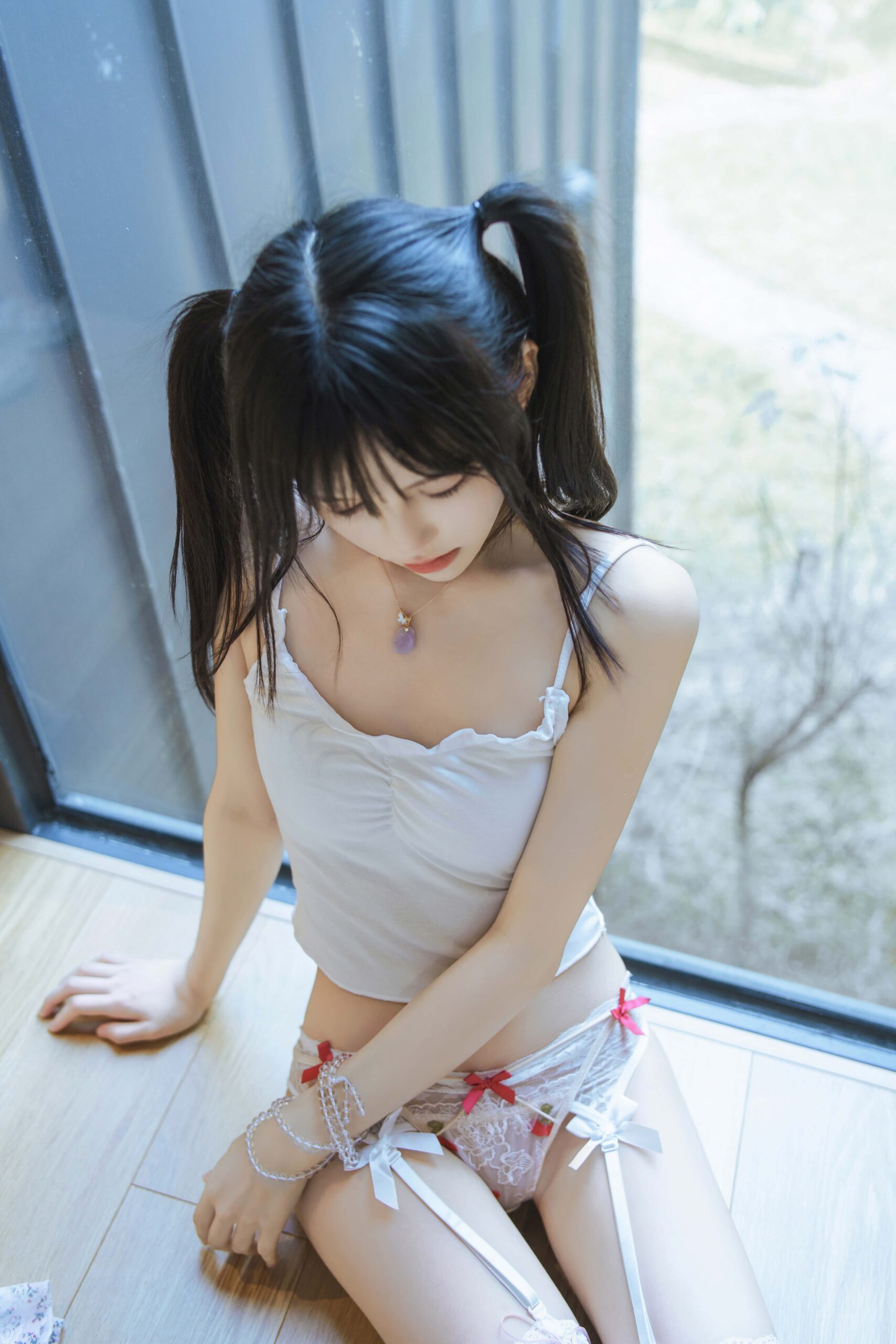 桜桃喵 春日碎花美图拍