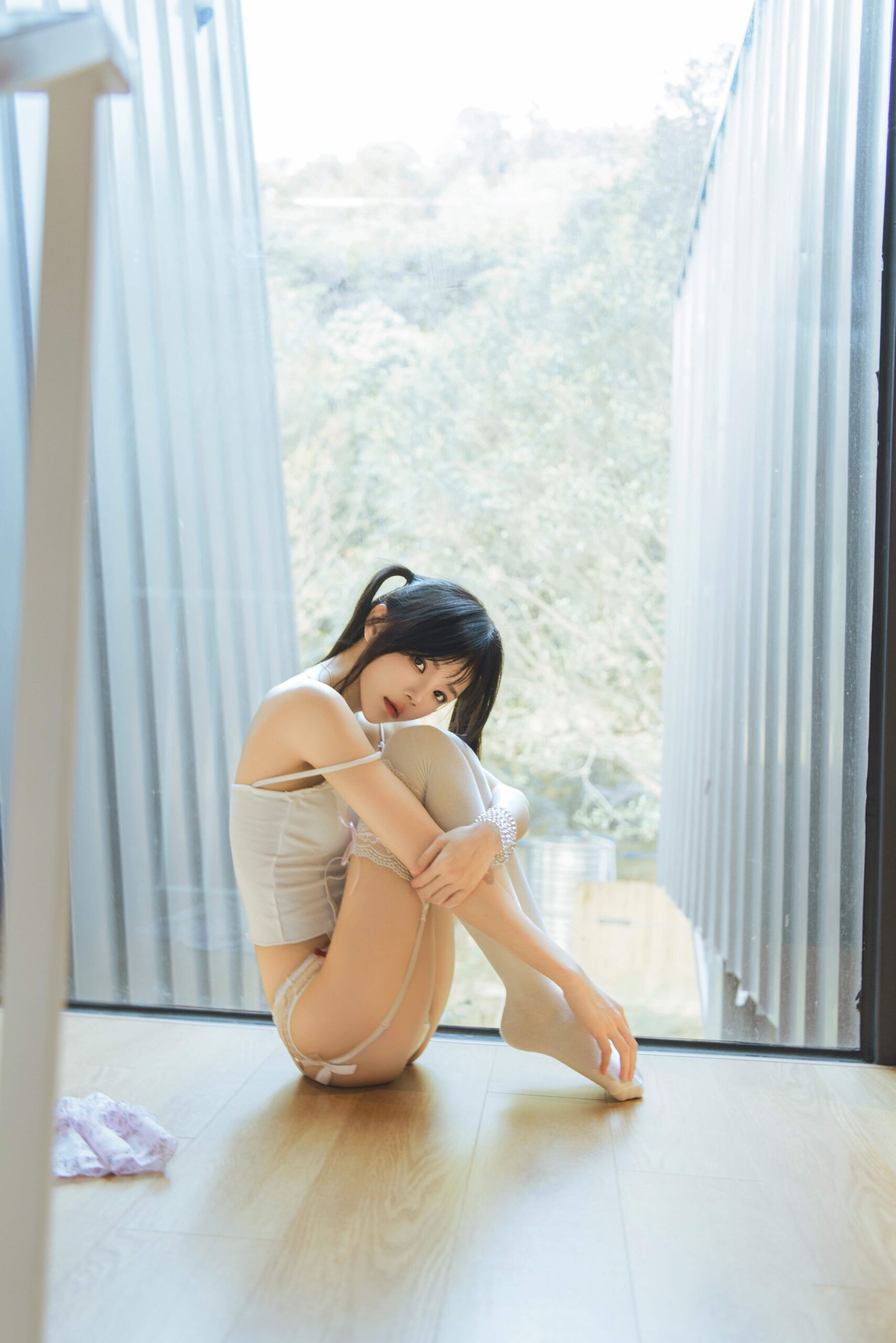 桜桃喵 春日碎花美图拍