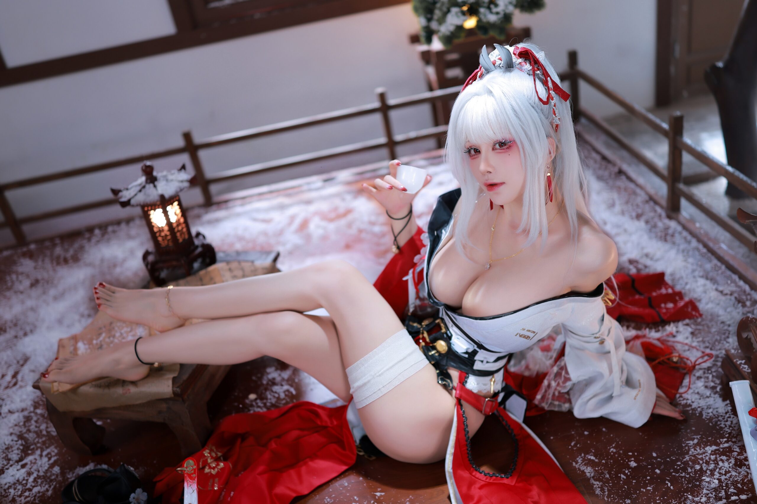 水淼aqua 鸣潮 绯雪美图拍