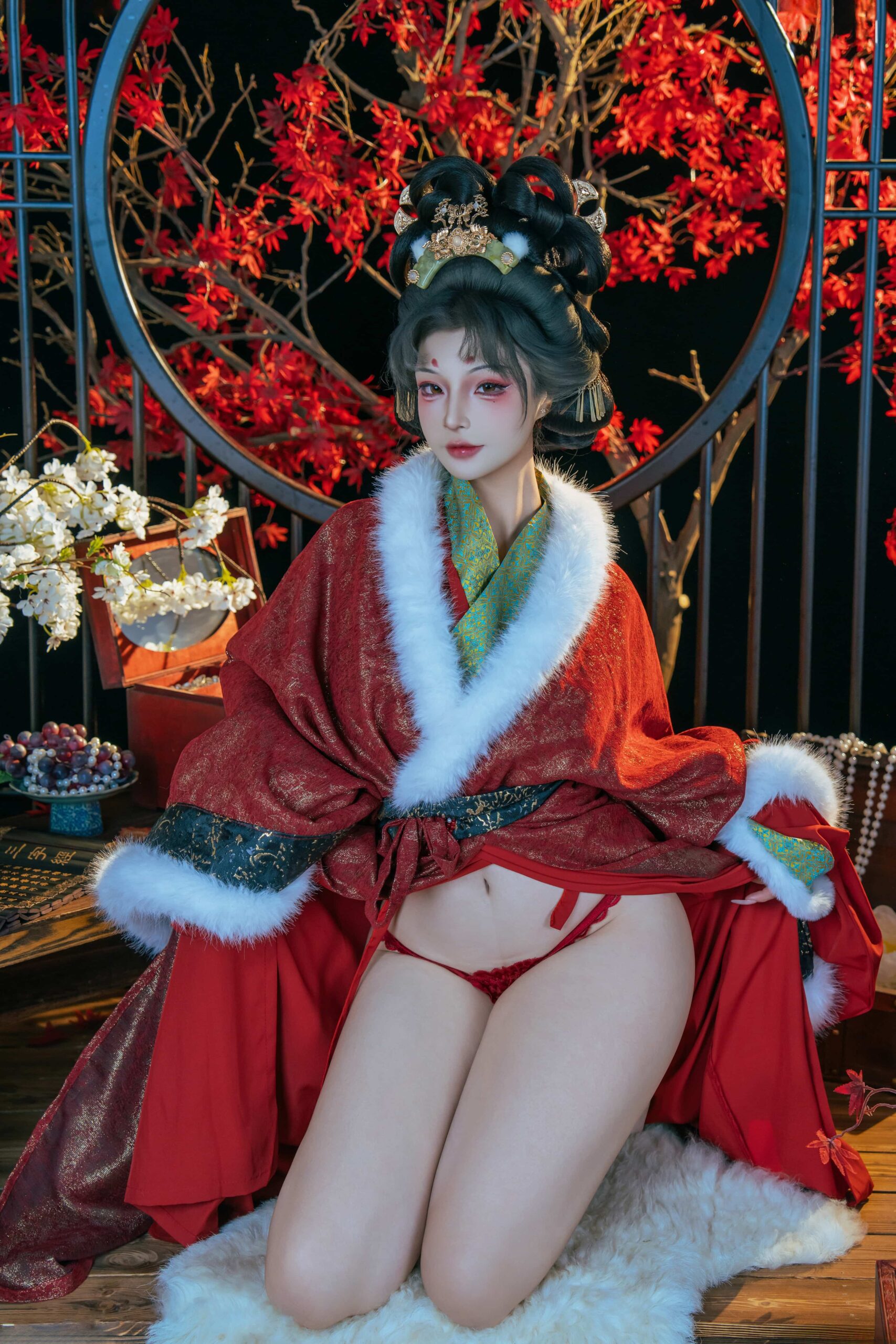 yuuhui玉汇 狐仙的报恩美图拍