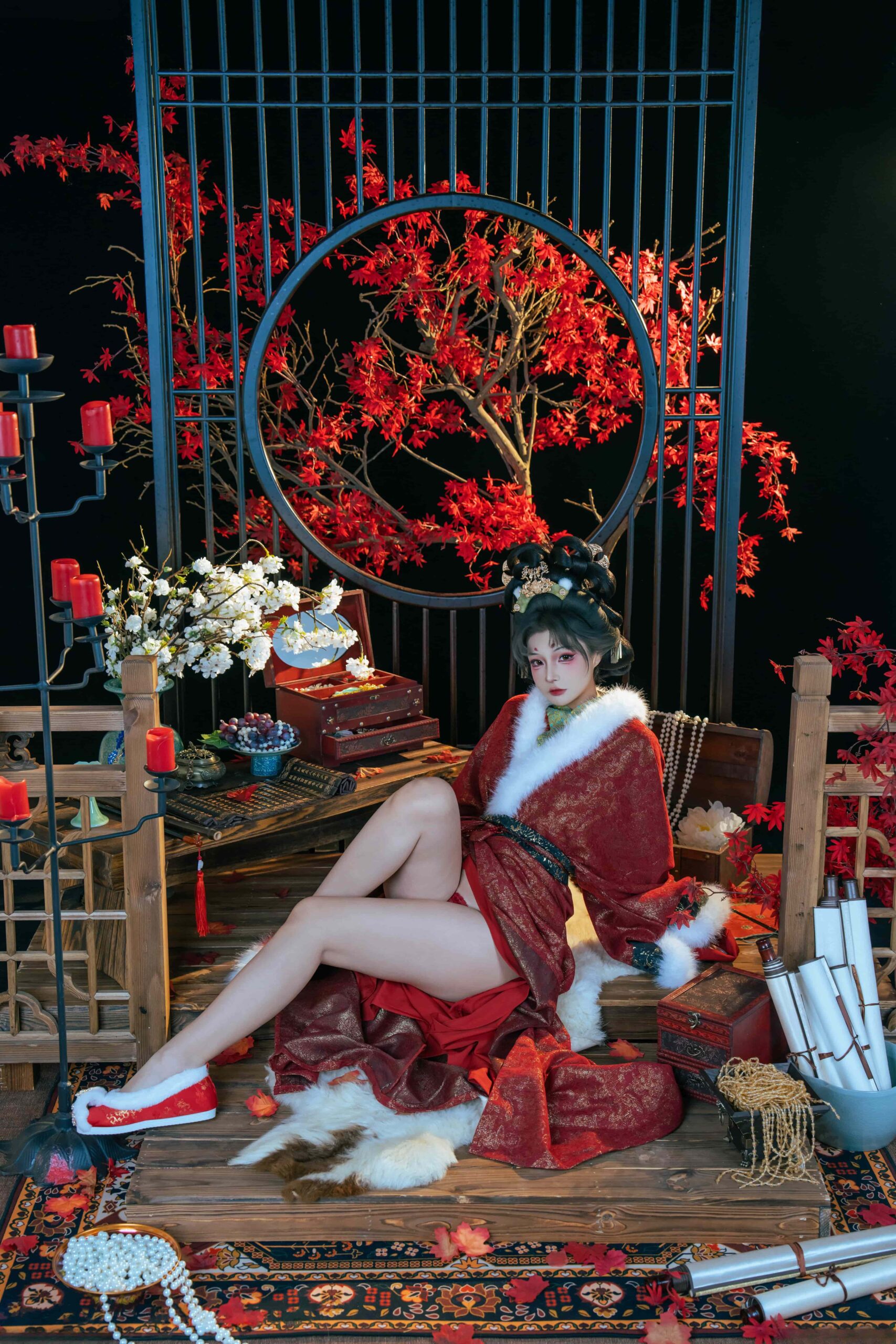 yuuhui玉汇 狐仙的报恩美图拍