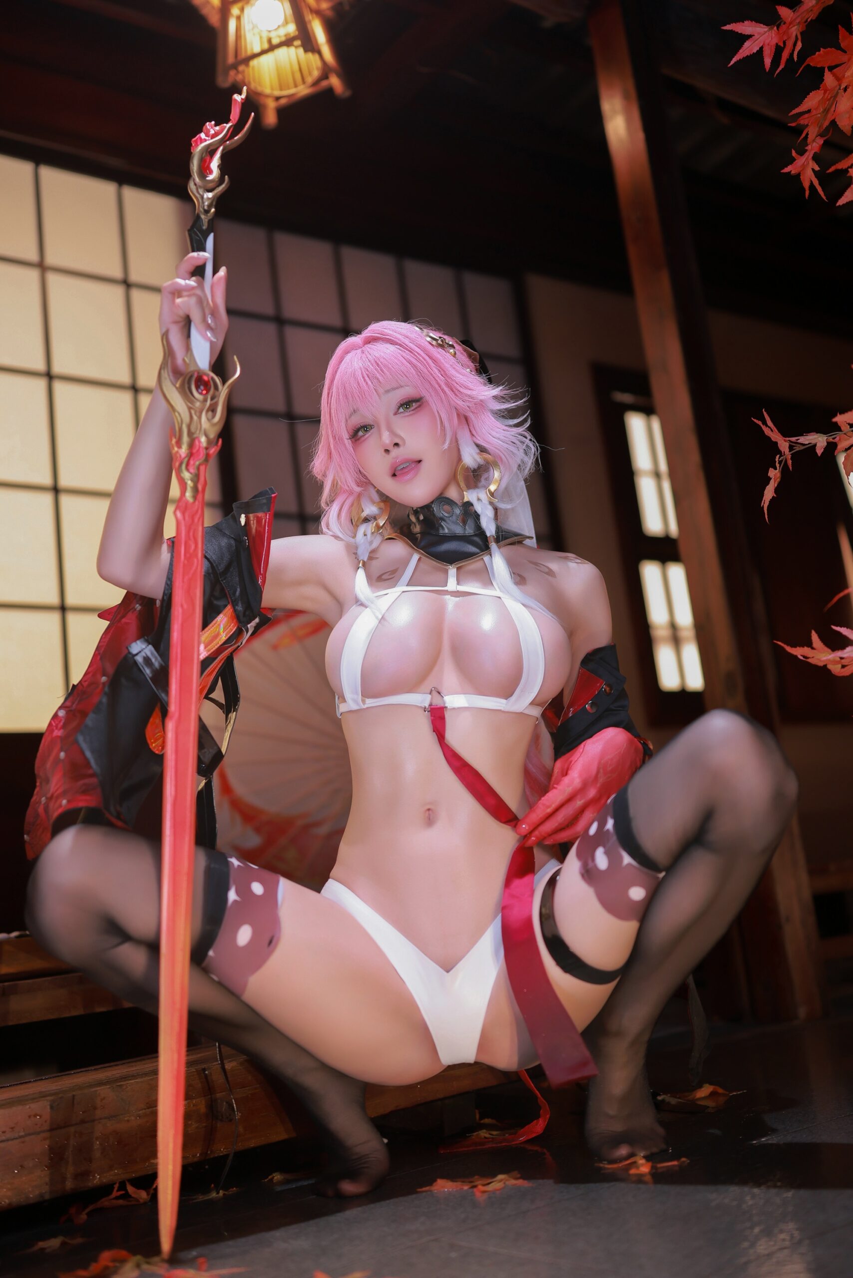 水淼aqua 鸣潮 长离美图拍