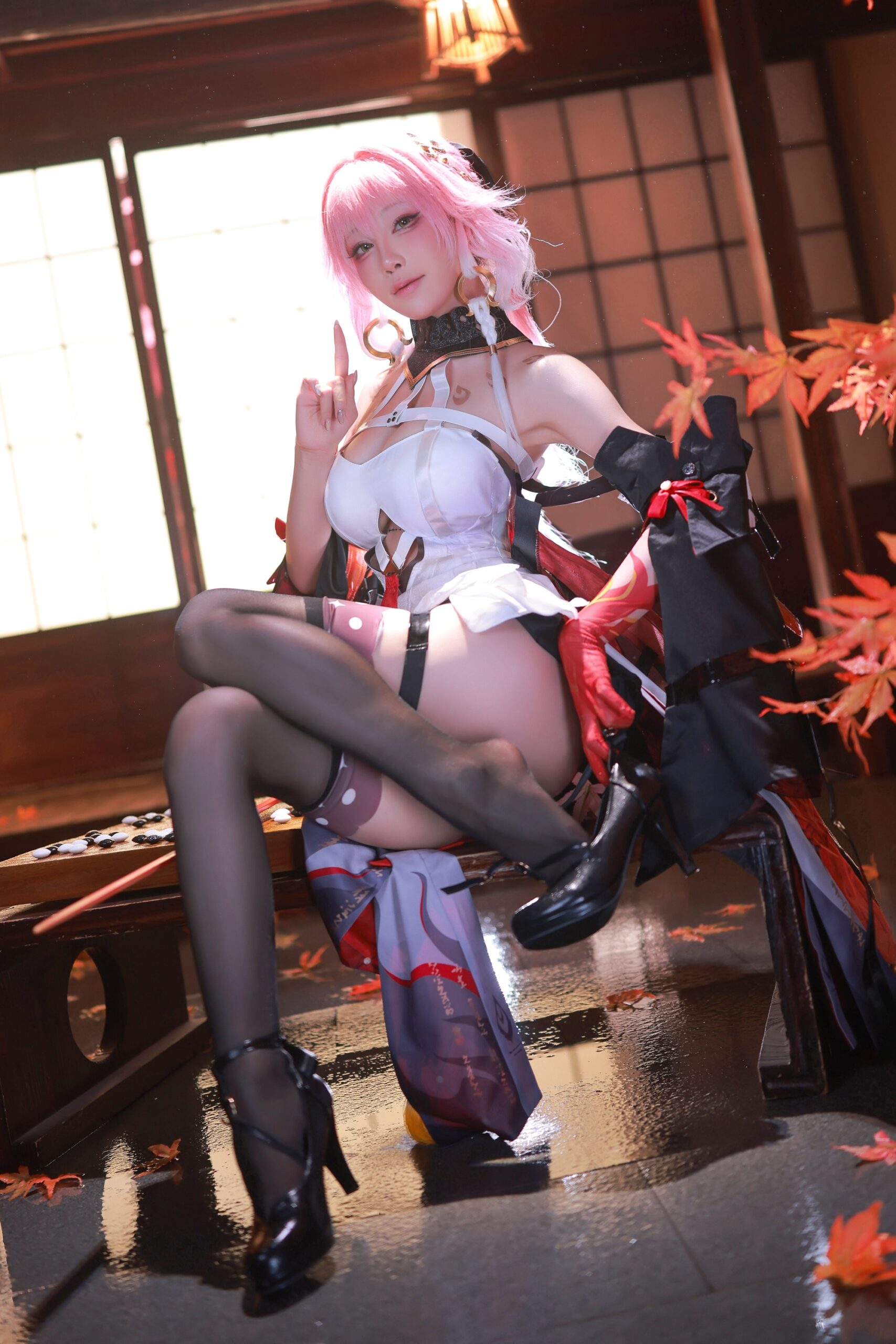 水淼aqua 鸣潮 长离美图拍