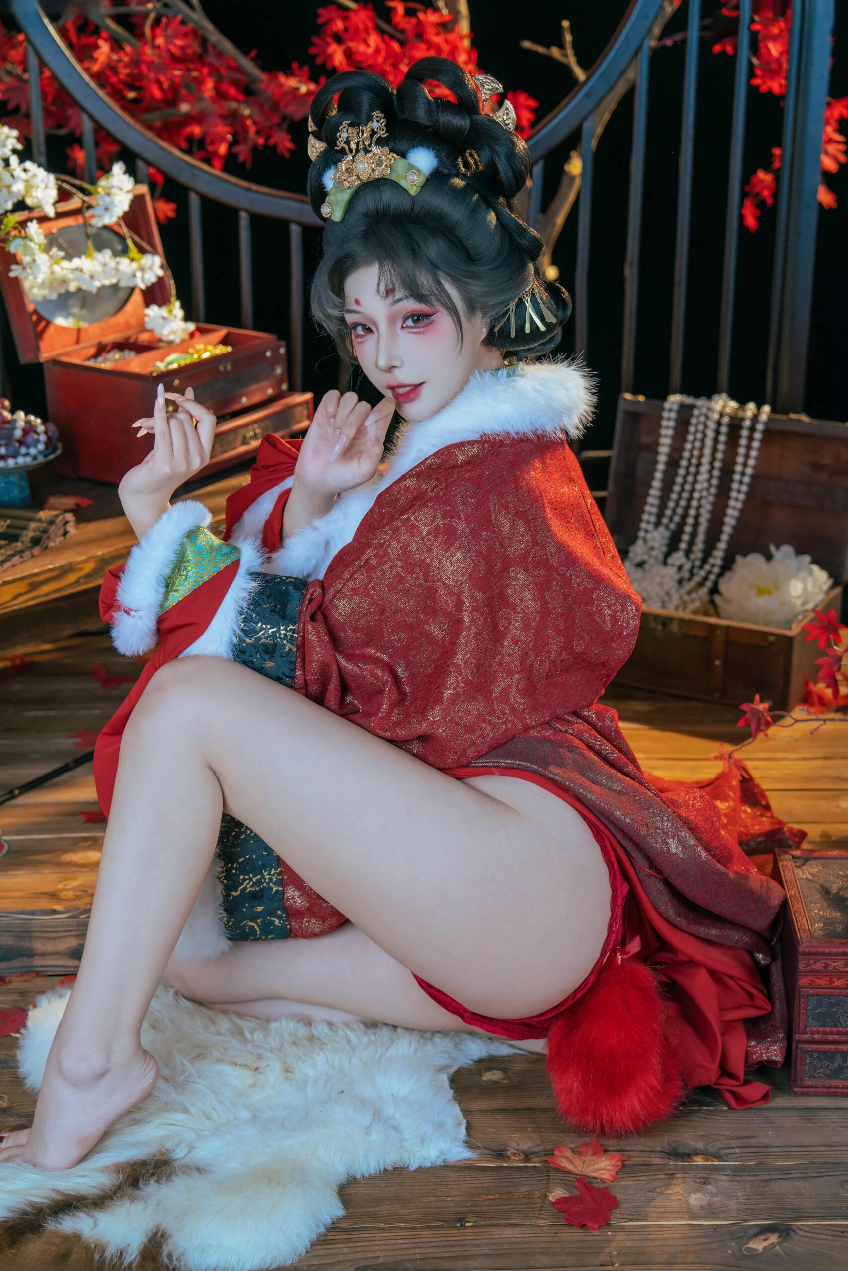 yuuhui玉汇 狐仙的报恩美图拍