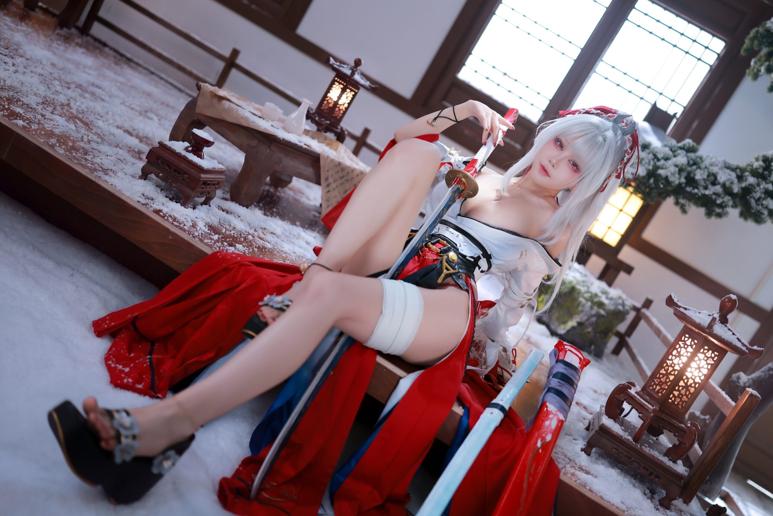 水淼aqua 鸣潮 绯雪美图拍
