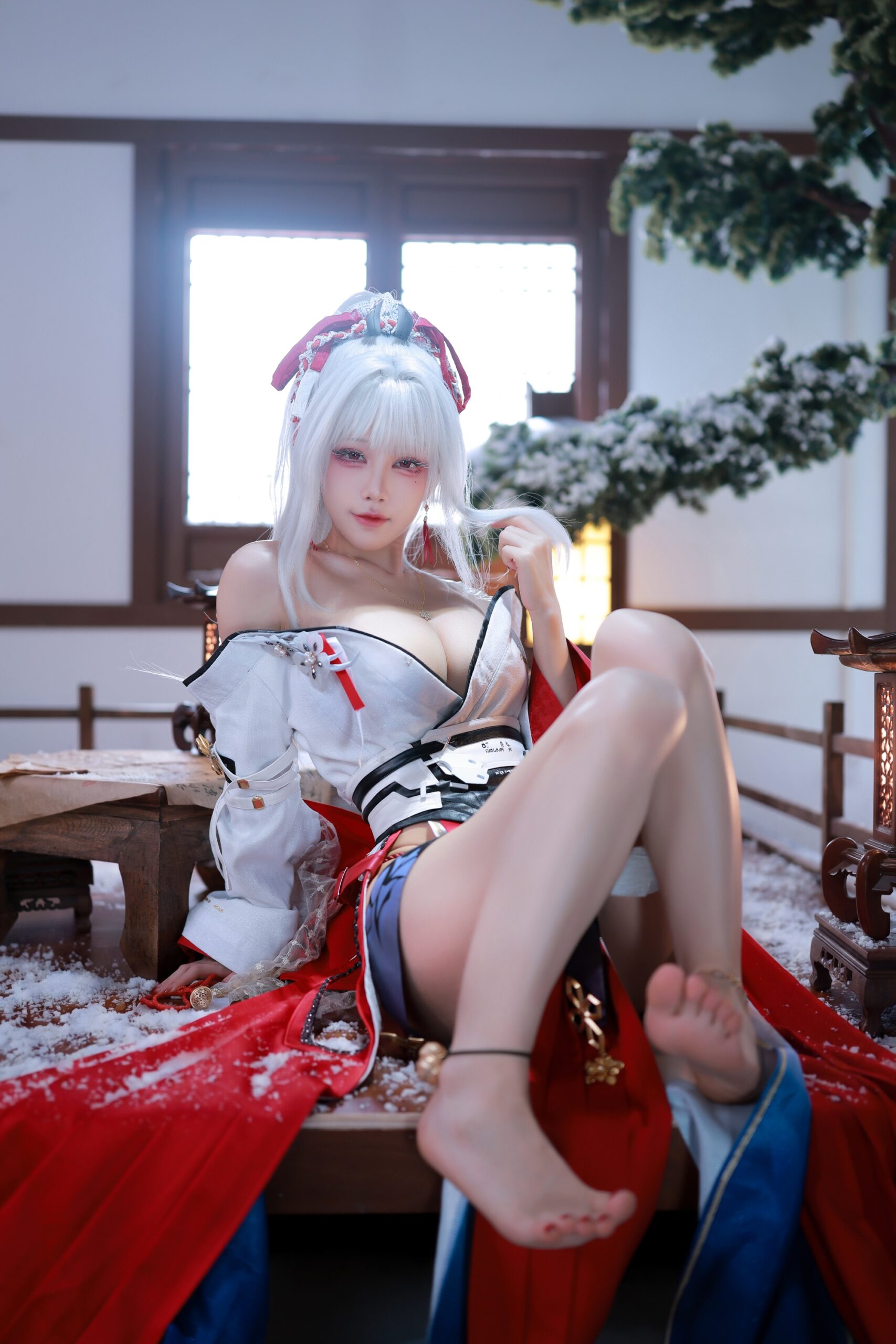 水淼aqua 鸣潮 绯雪美图拍
