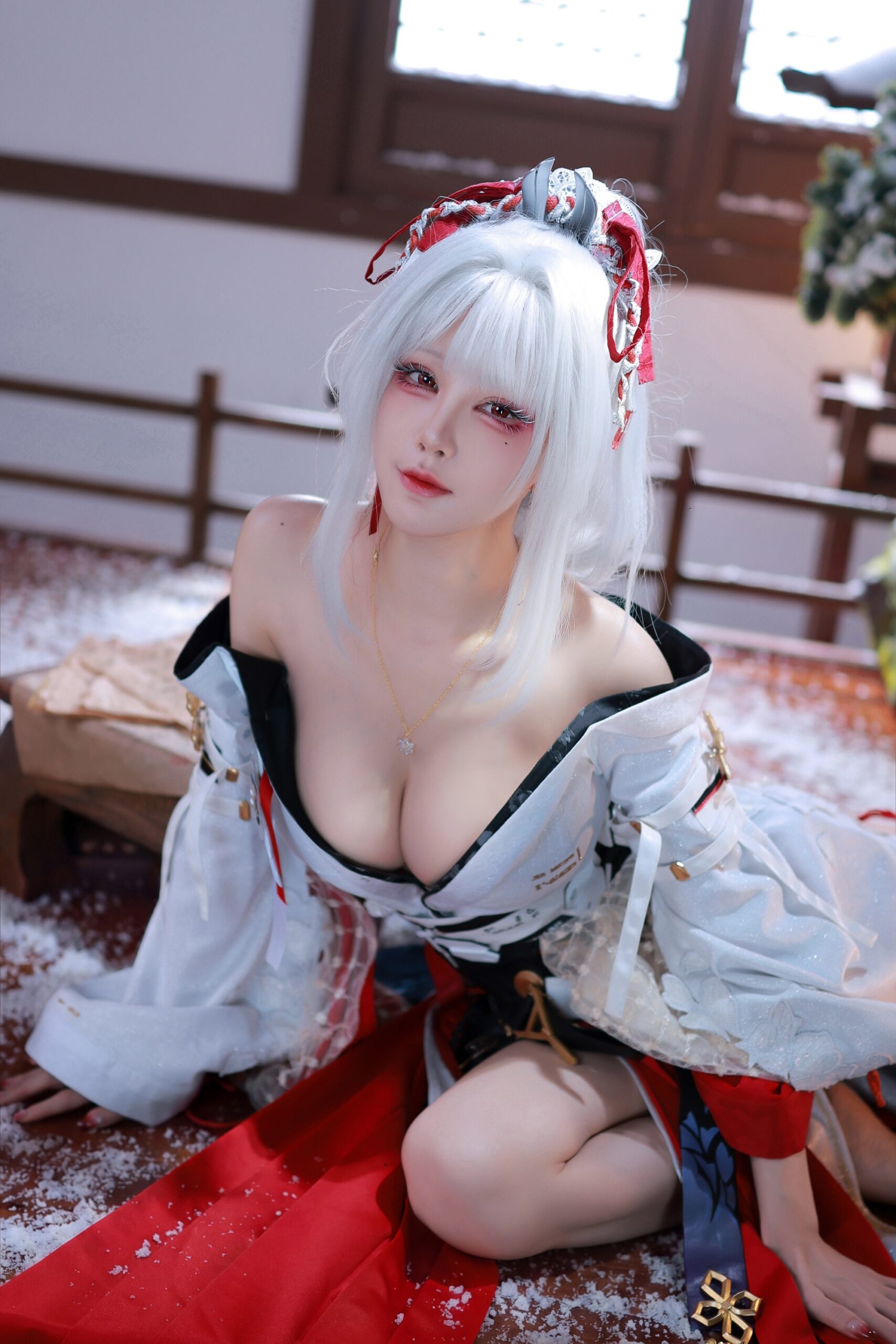 水淼aqua 鸣潮 绯雪美图拍