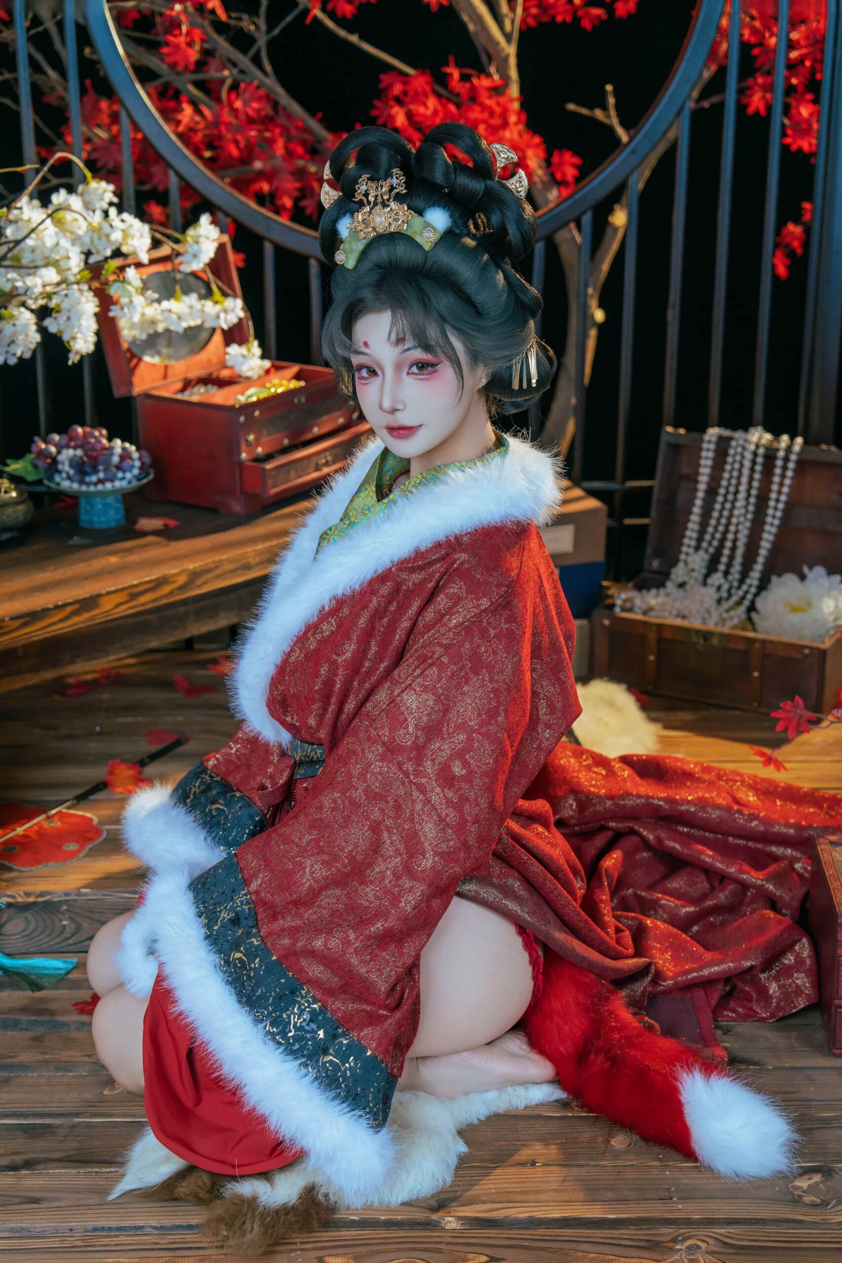 yuuhui玉汇 狐仙的报恩美图拍