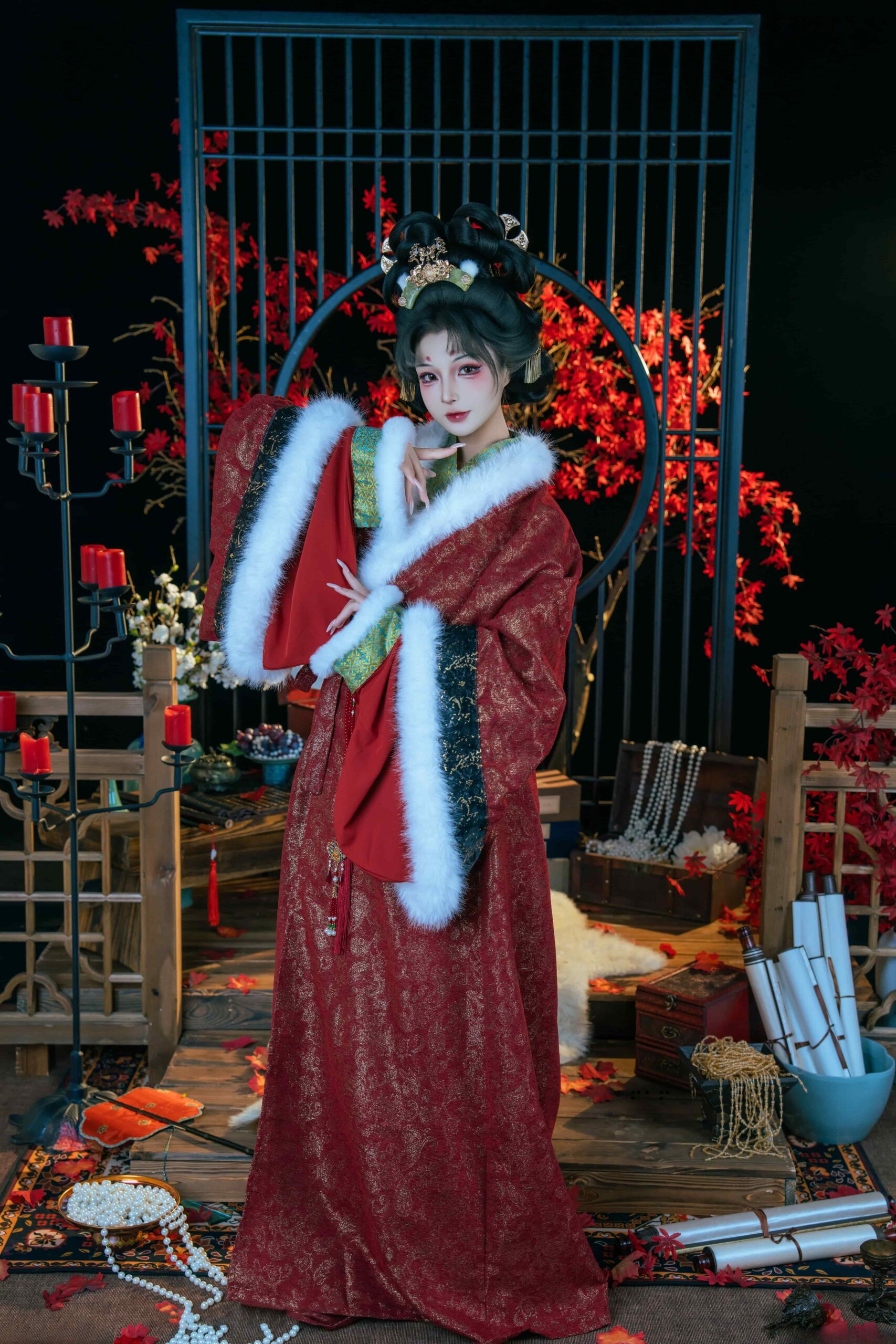 yuuhui玉汇 狐仙的报恩美图拍