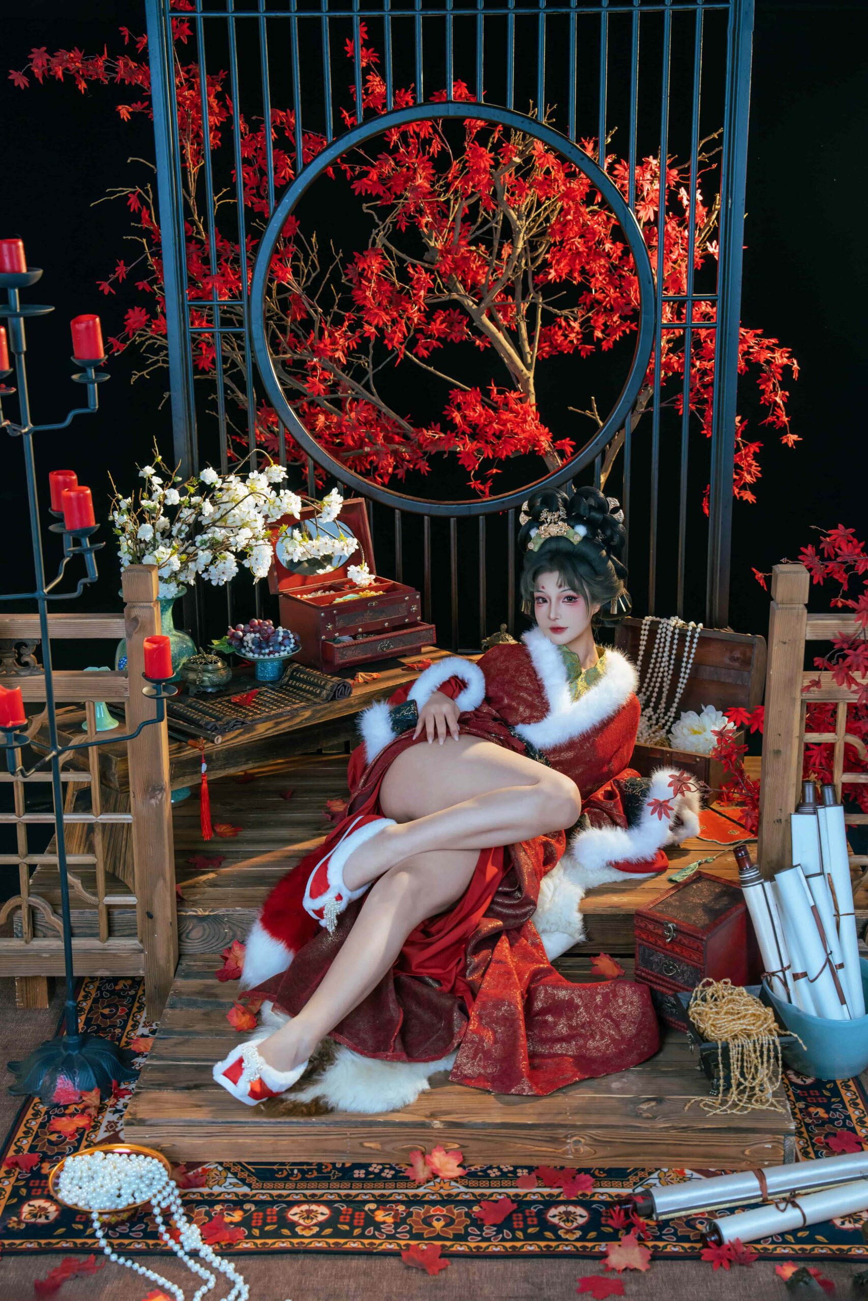 yuuhui玉汇 狐仙的报恩美图拍