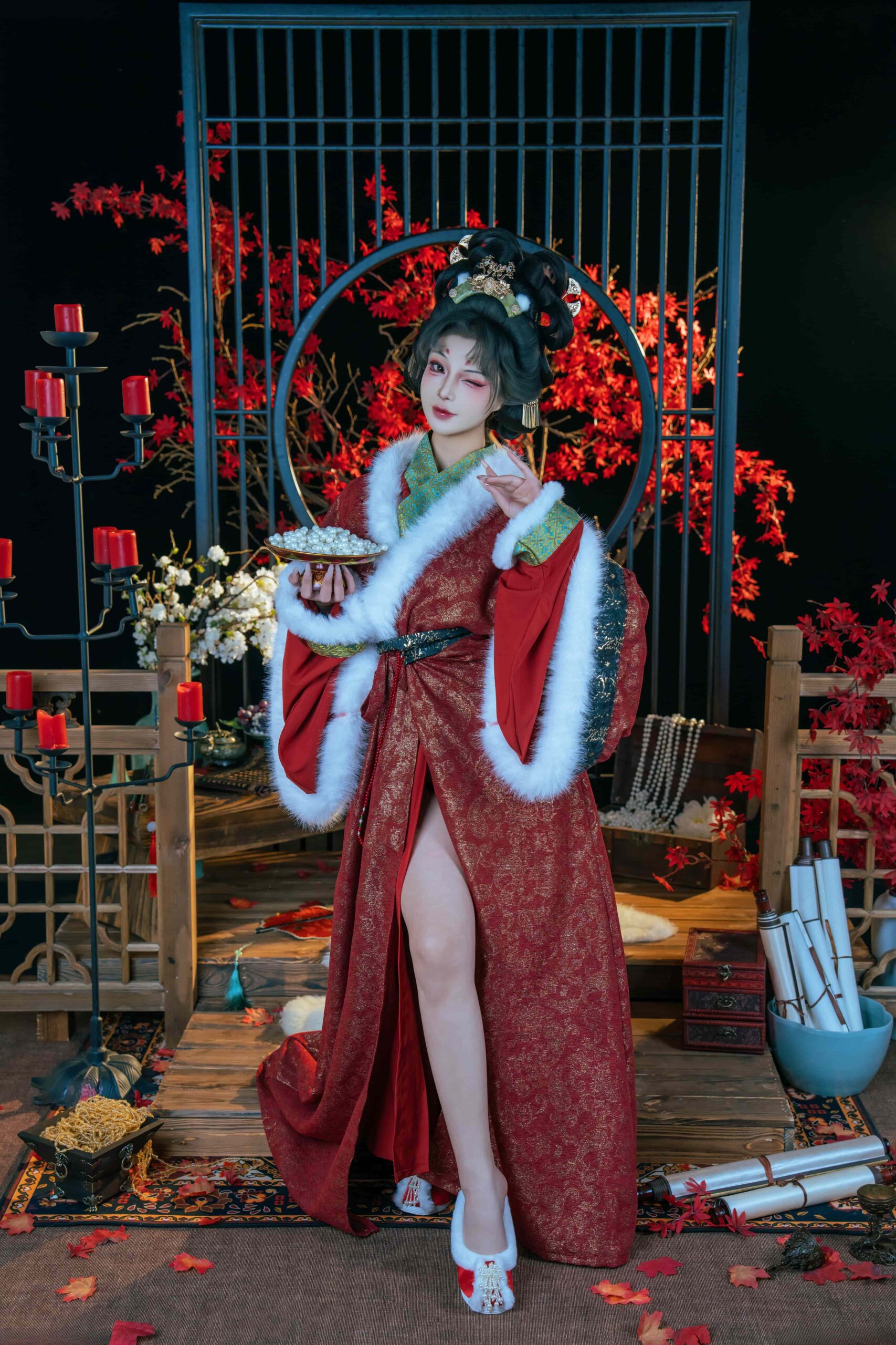 yuuhui玉汇 狐仙的报恩美图拍