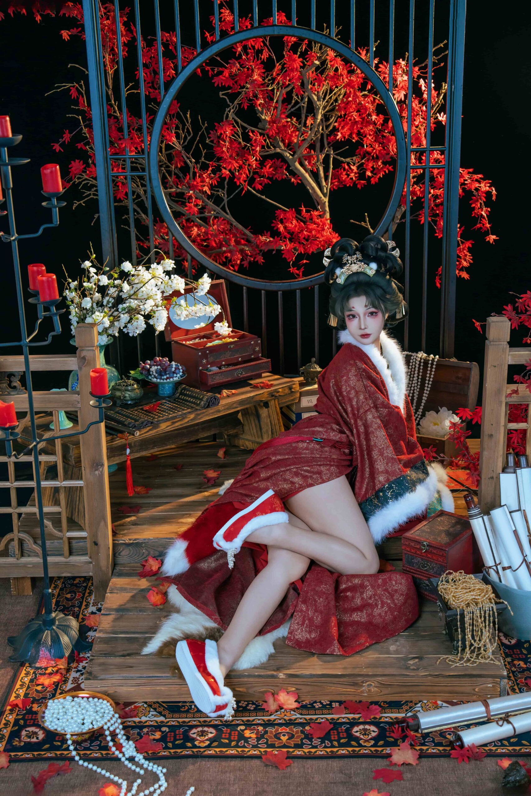 yuuhui玉汇 狐仙的报恩美图拍